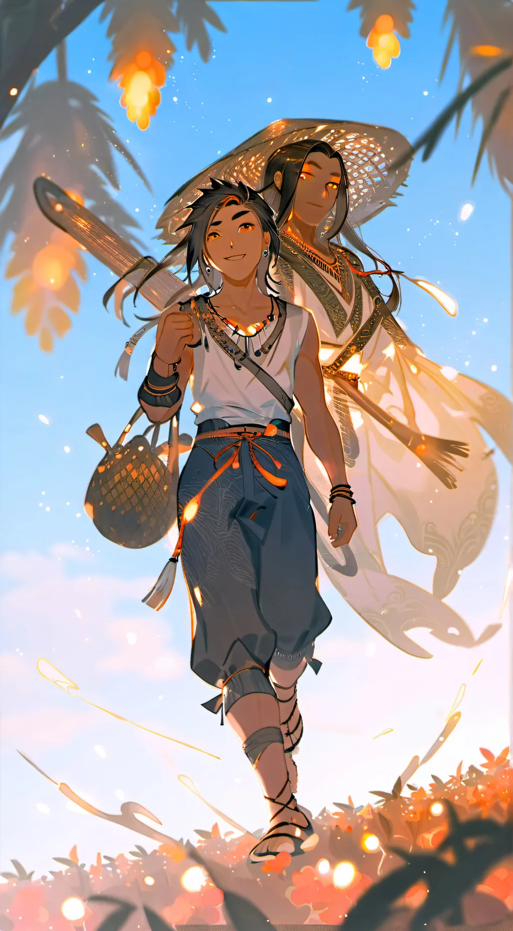 ai character: Mr tree  background