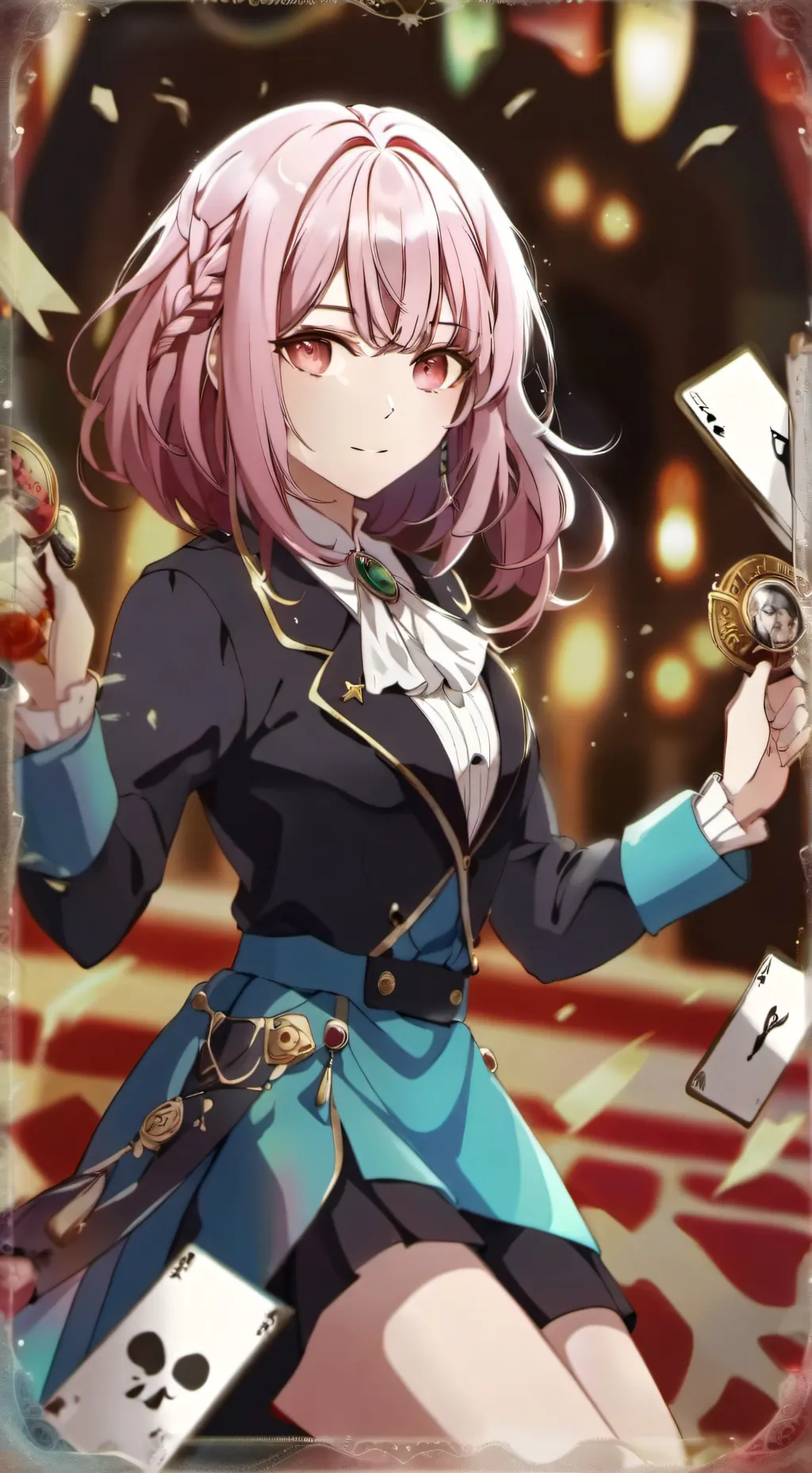 ai character: zafiro background