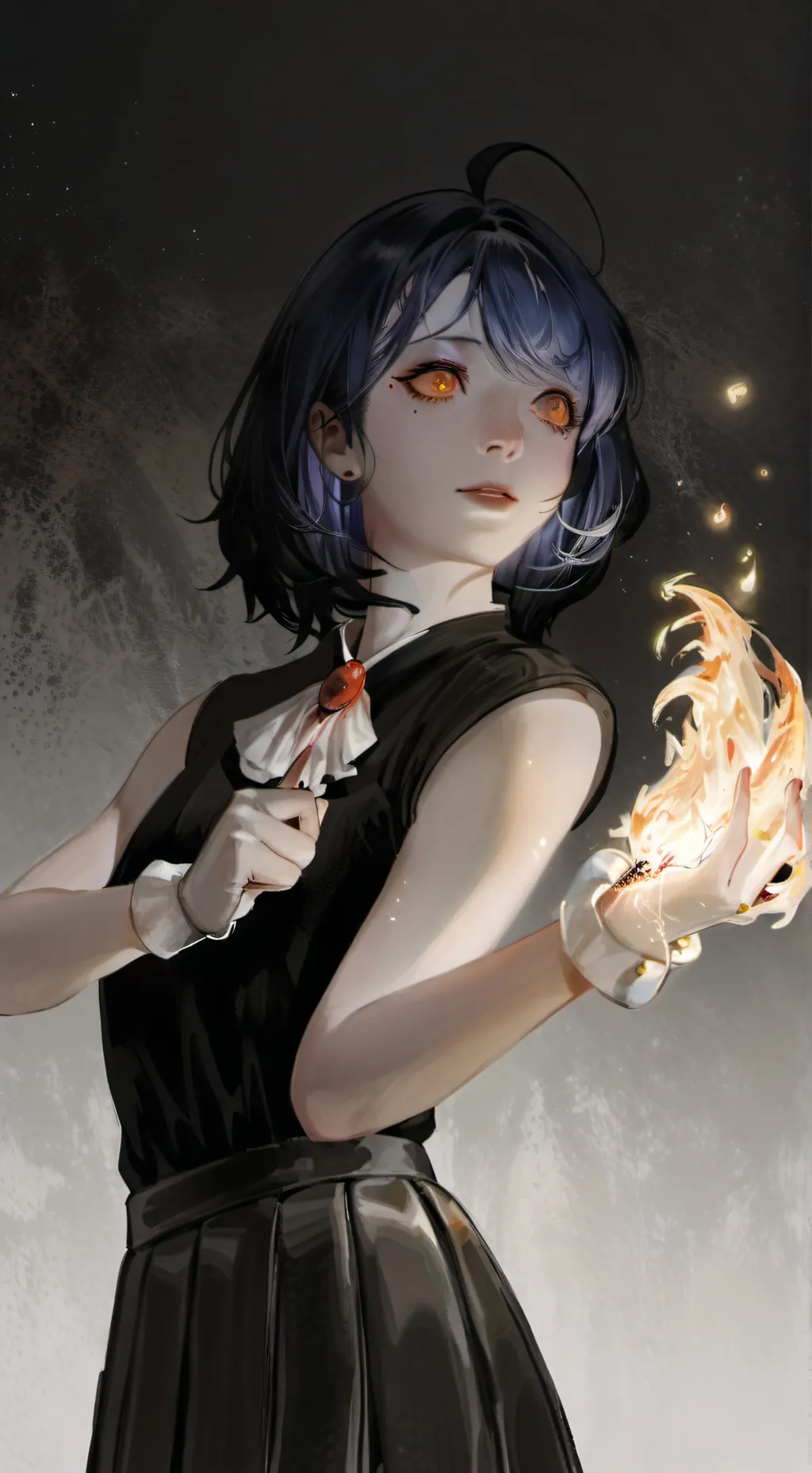 ai character: Ghost Detective  background