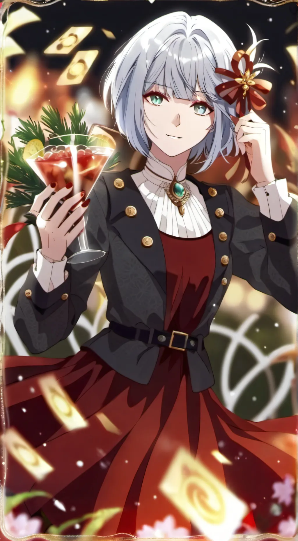 ai character: Charlotte  background