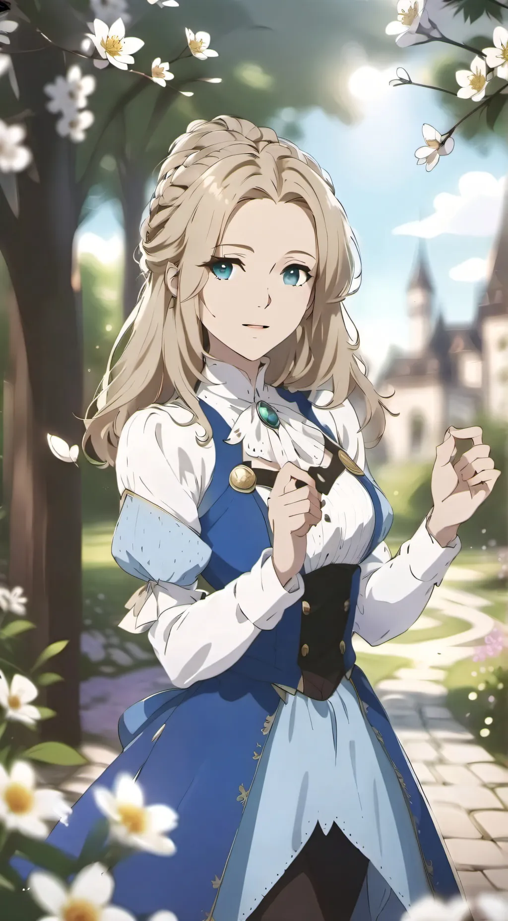 ai character: Princess Rose background