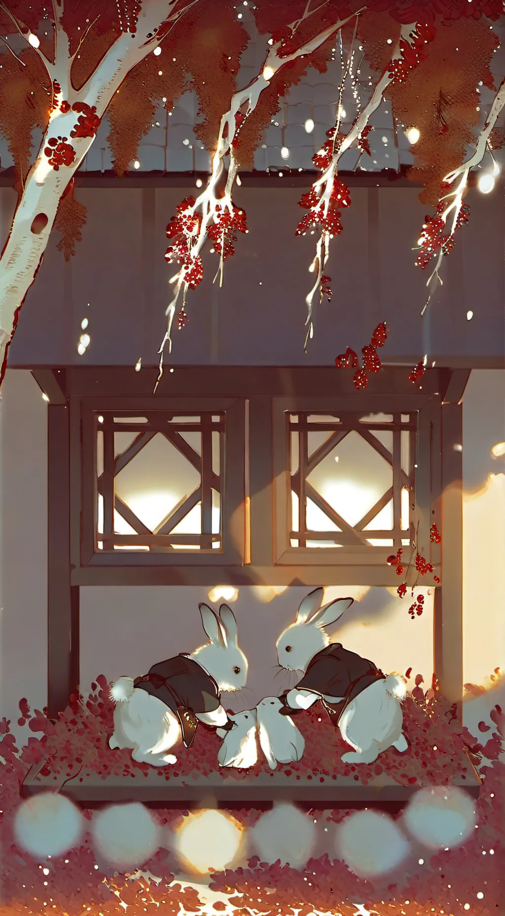 ai character: bunny background