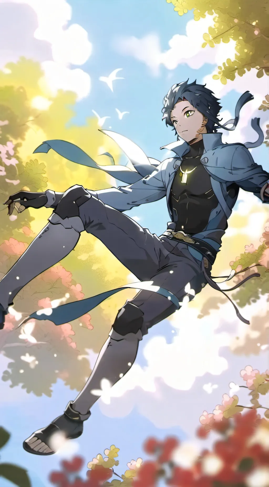 ai character: MHA novos alunos background