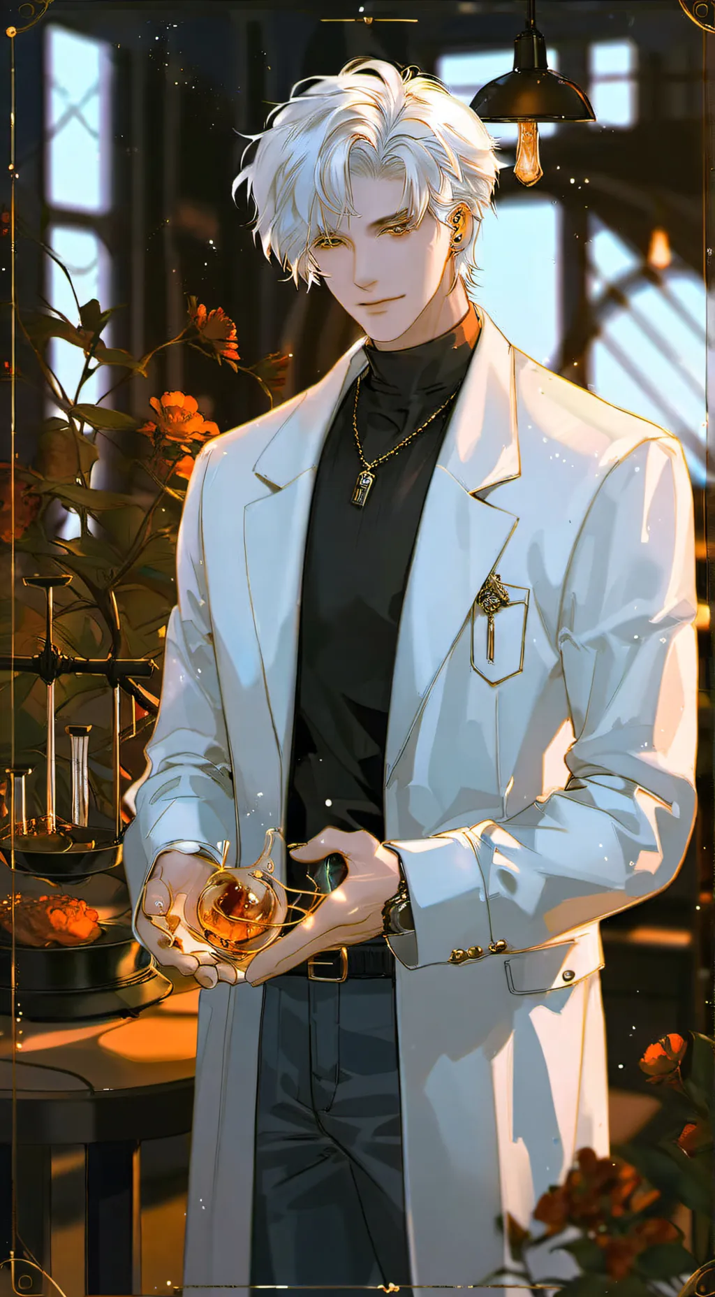 ai character: William White  background