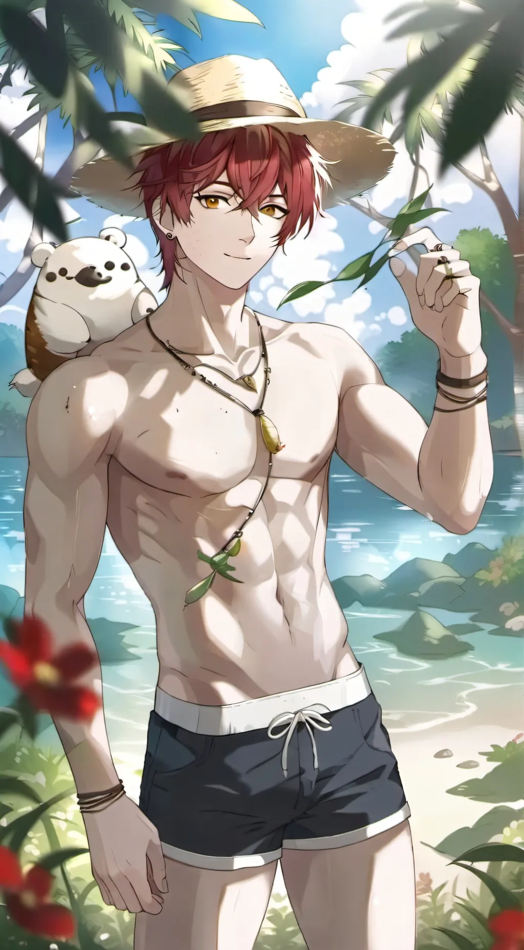 ai character: Aaron  background