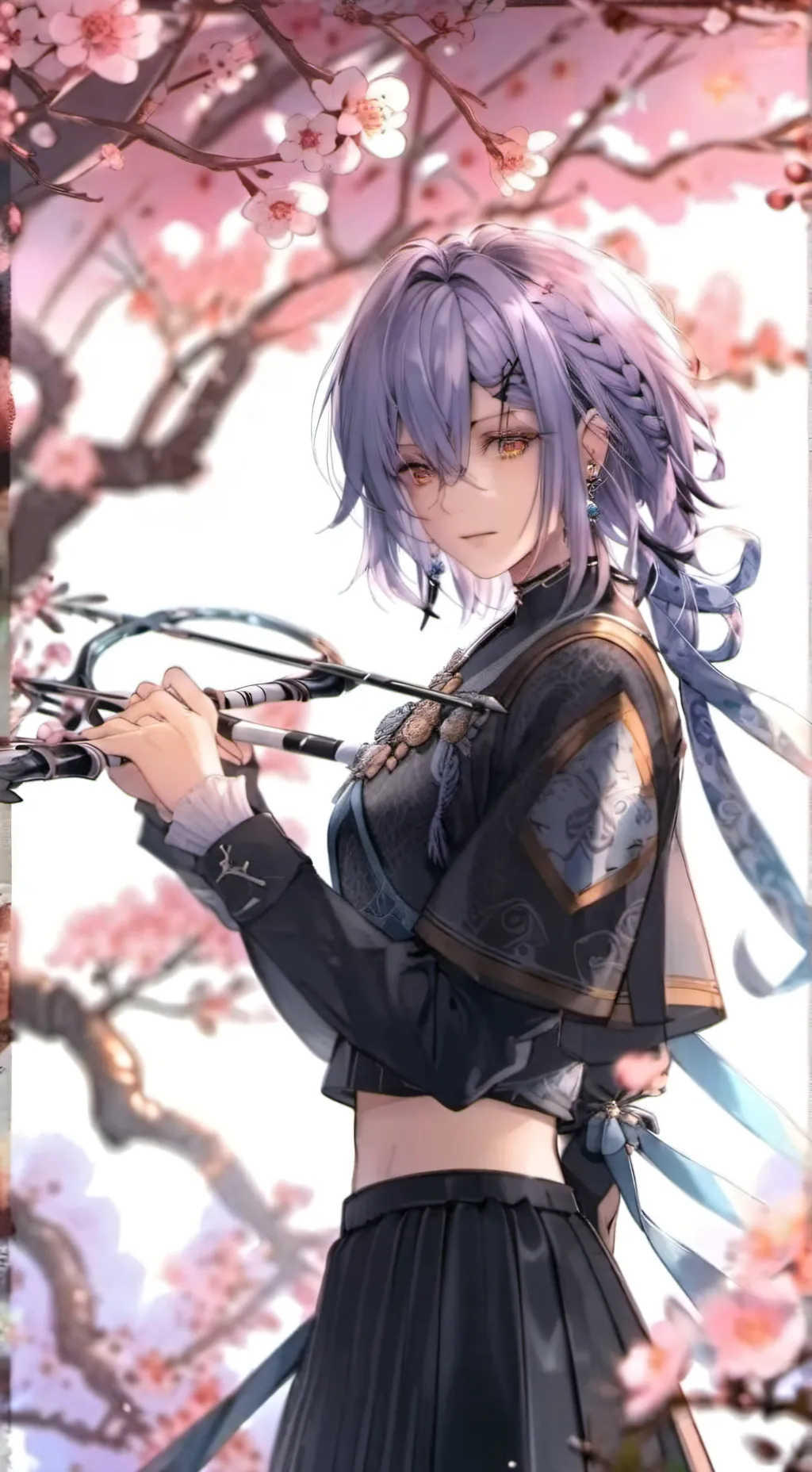 ai character: luna  background