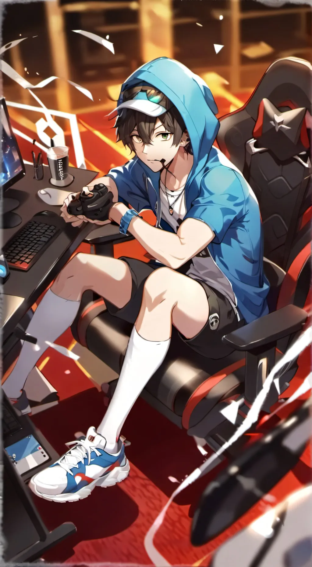 ai character: Eddie background