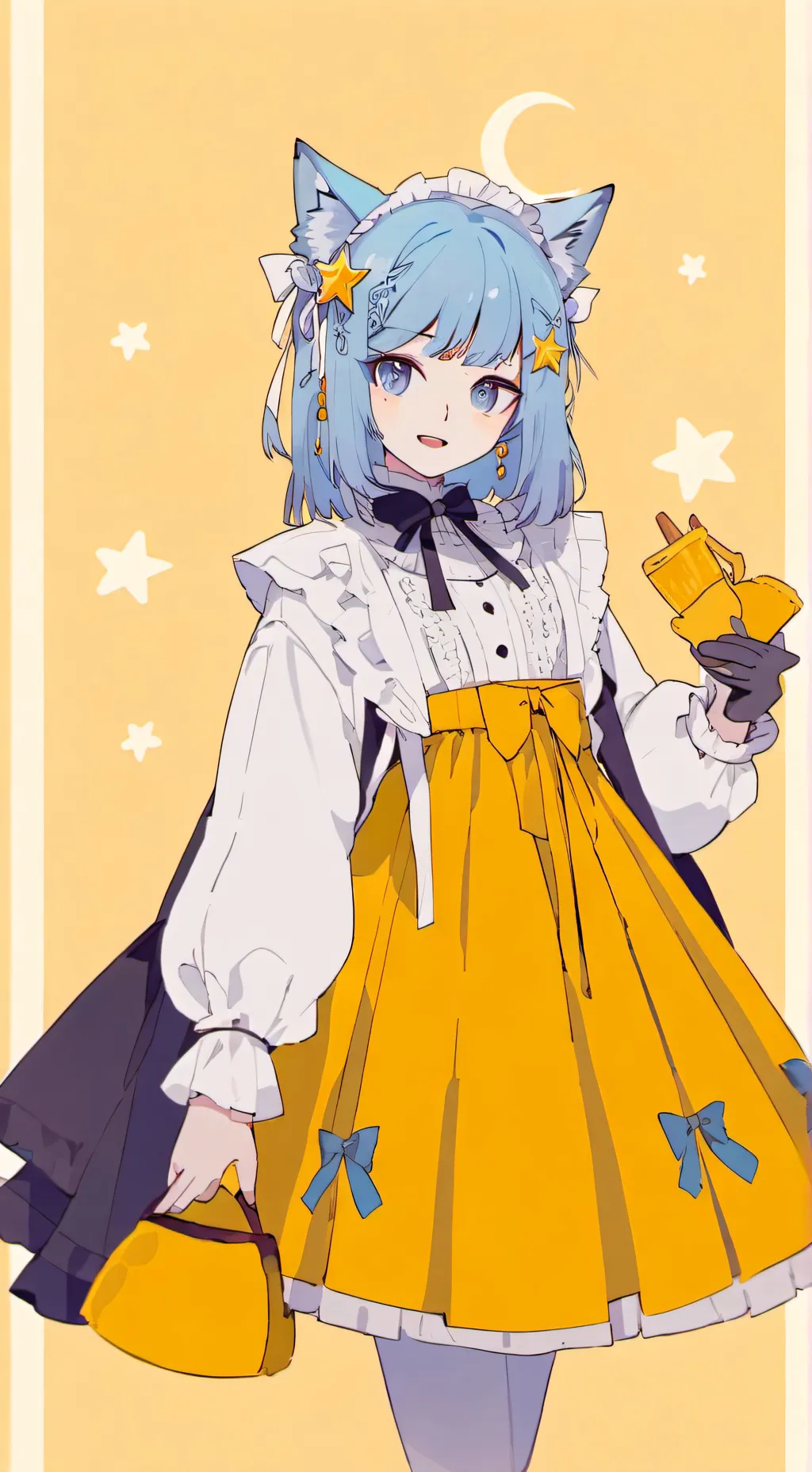 ai character: Mercury.  background