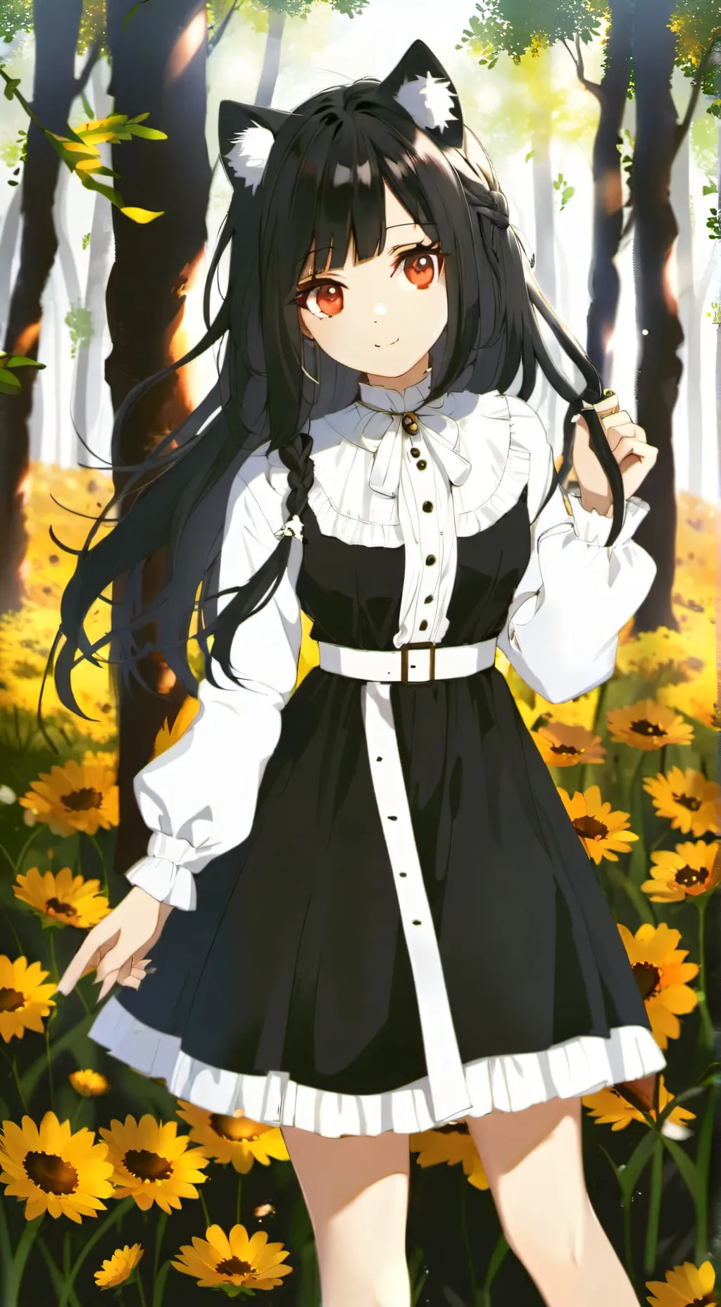 ai character: furry infection  background