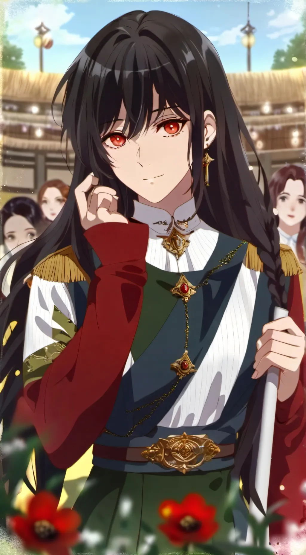 ai character: Amanda background