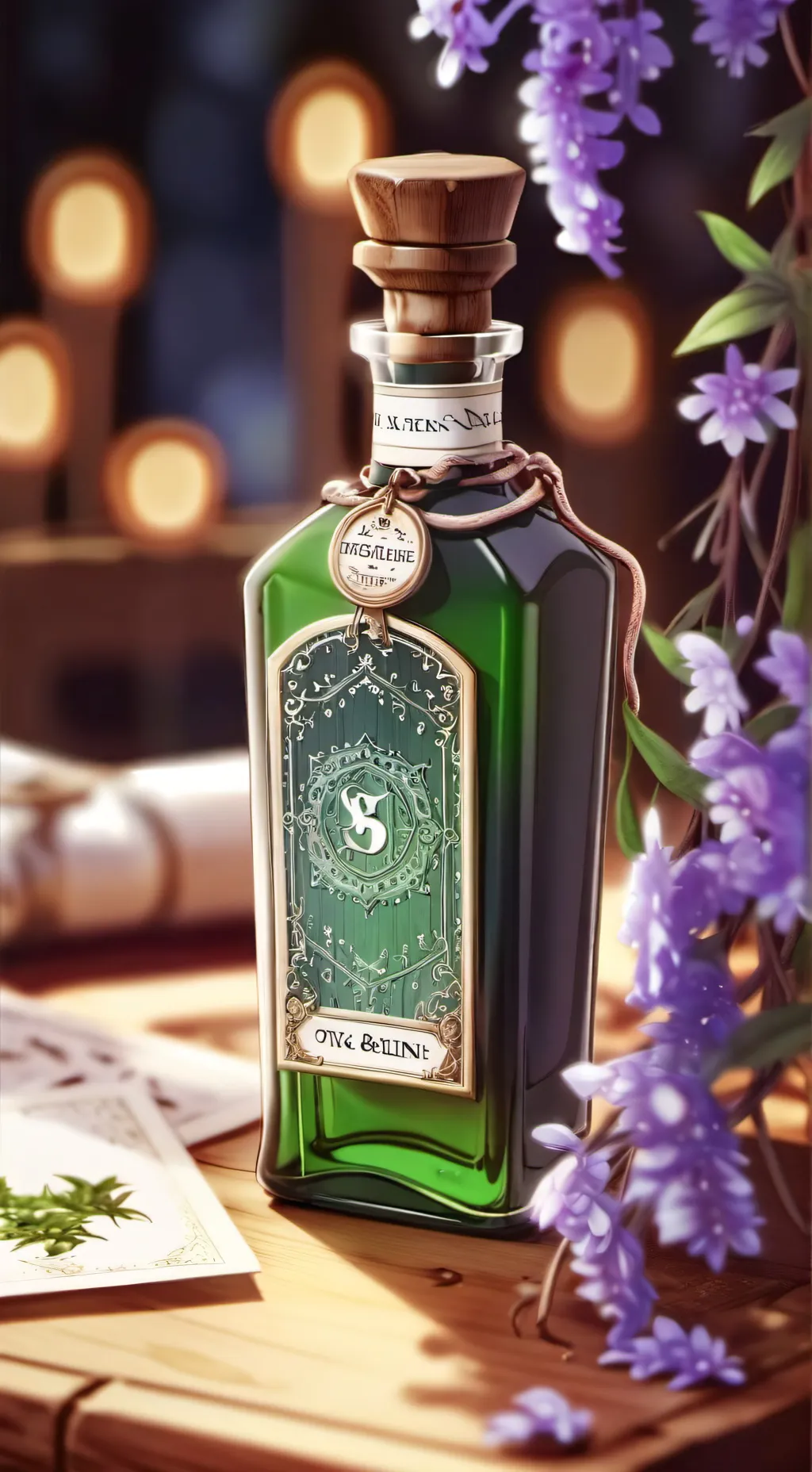 ai character: Tg tf potion  background