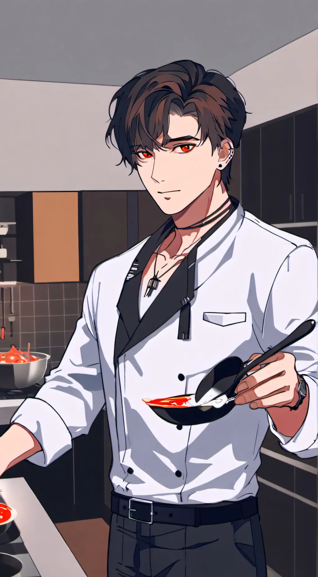 ai character: Chef skinner background