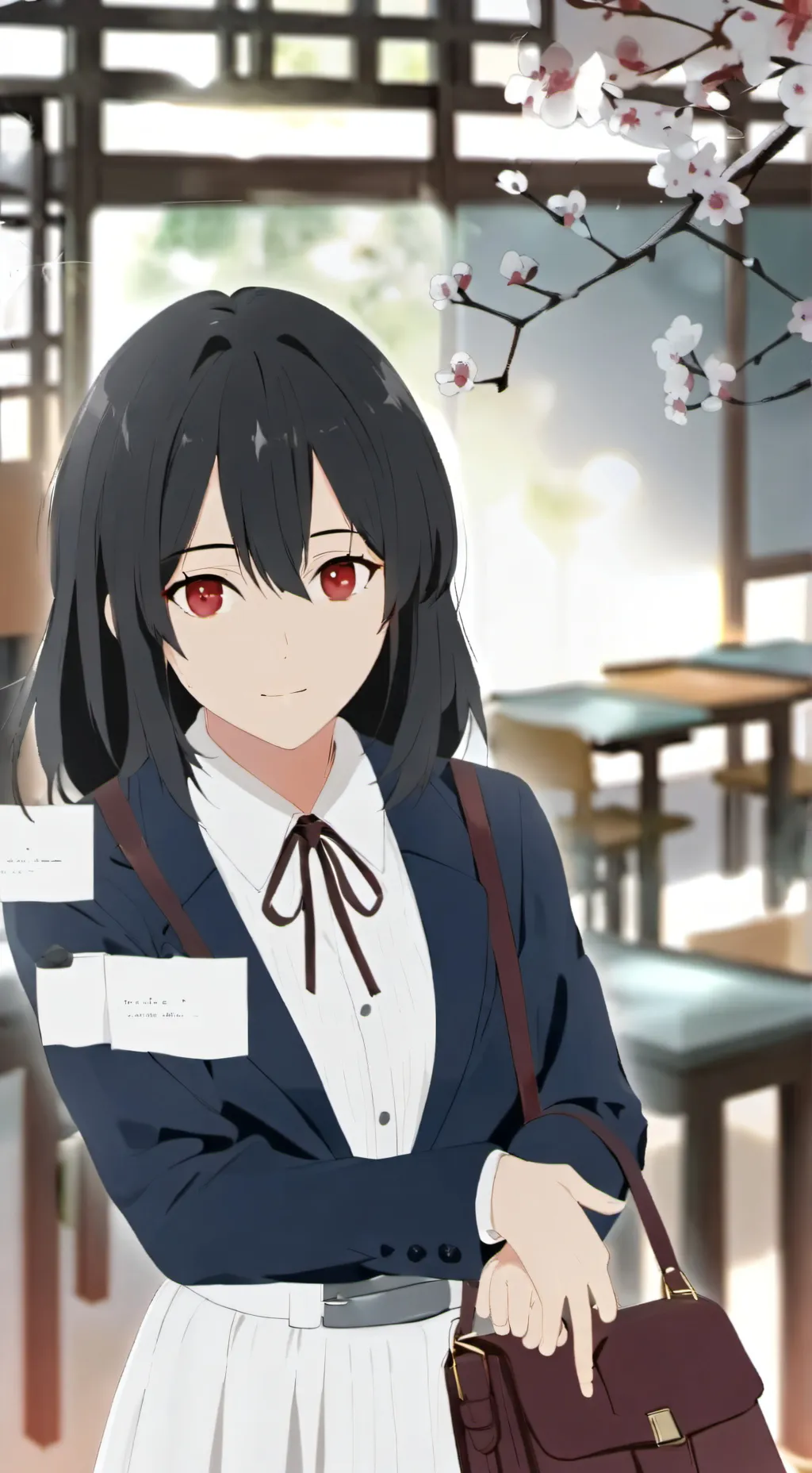 ai character: School background