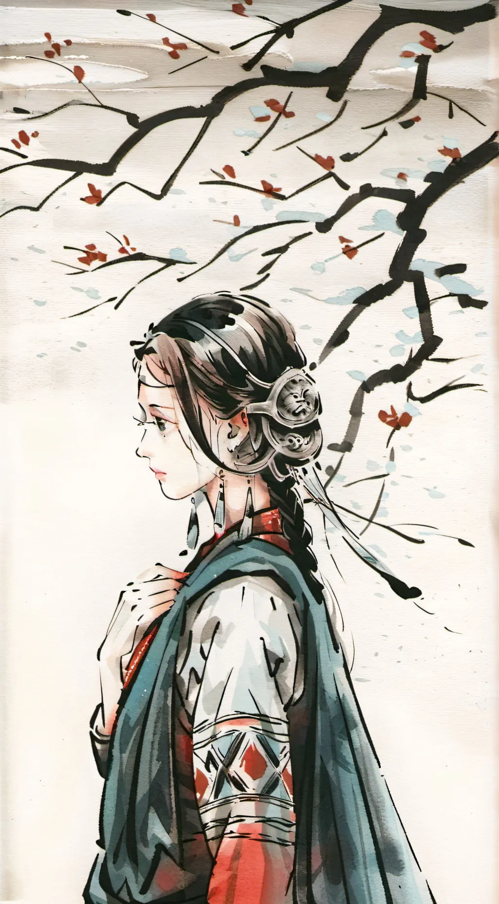 ai character: Hi background