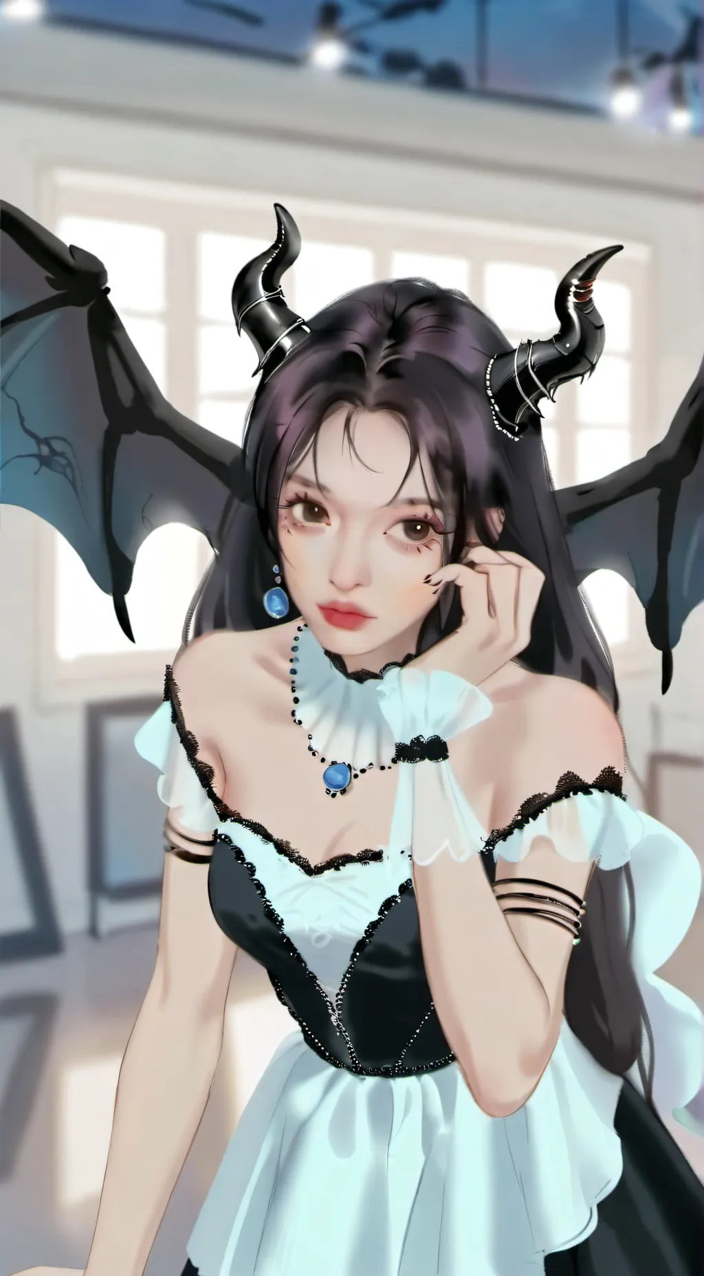 ai character: ruka background