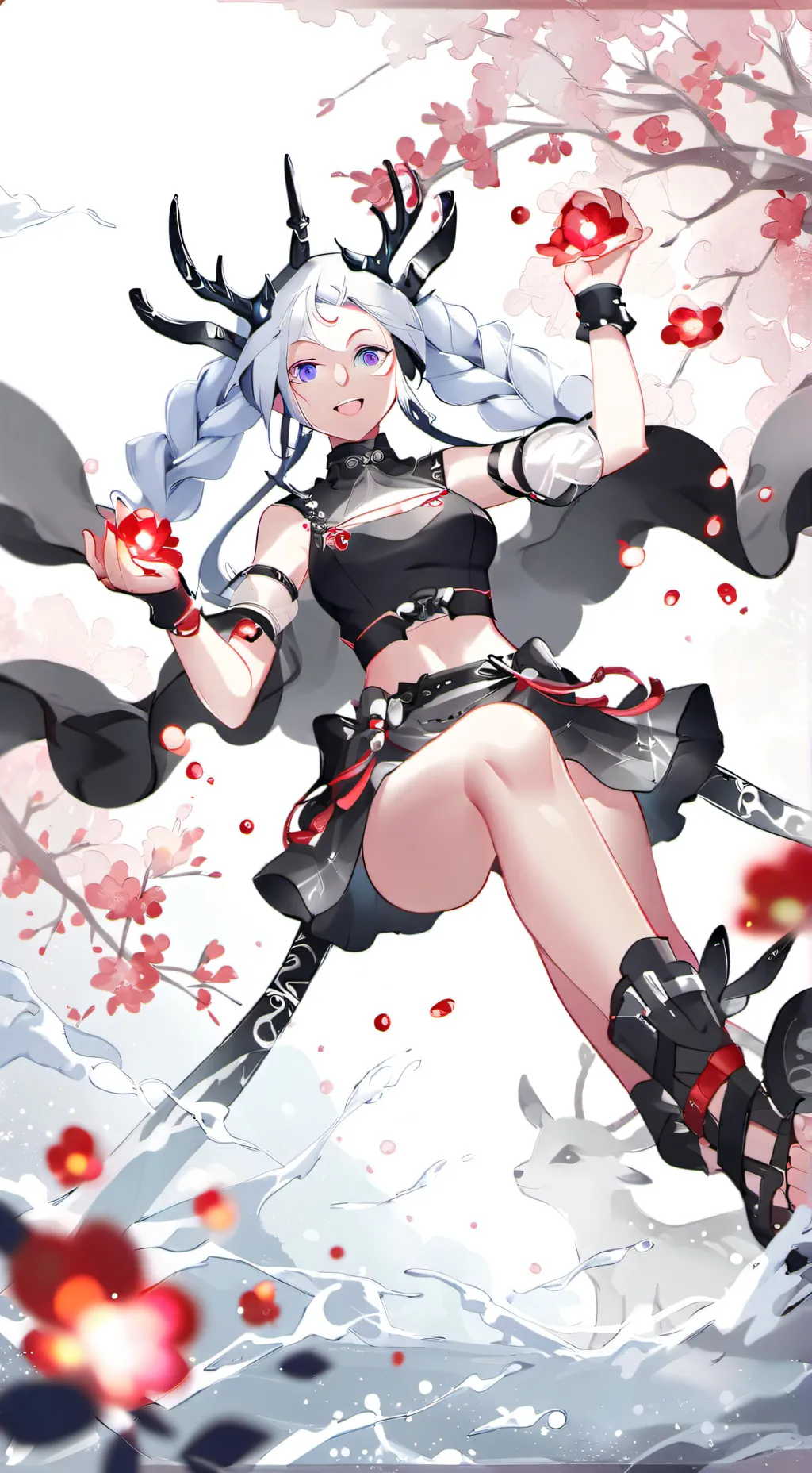 ai character: emily background