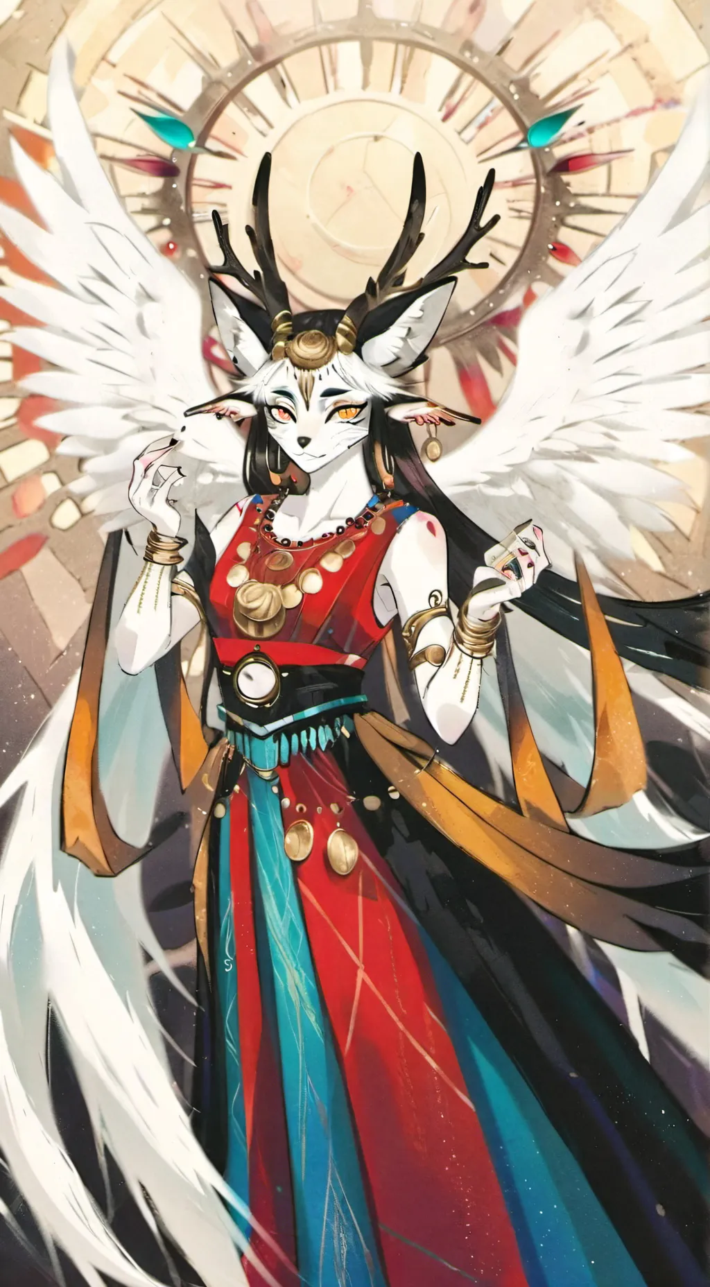 ai character: Tabita🎀✨ background