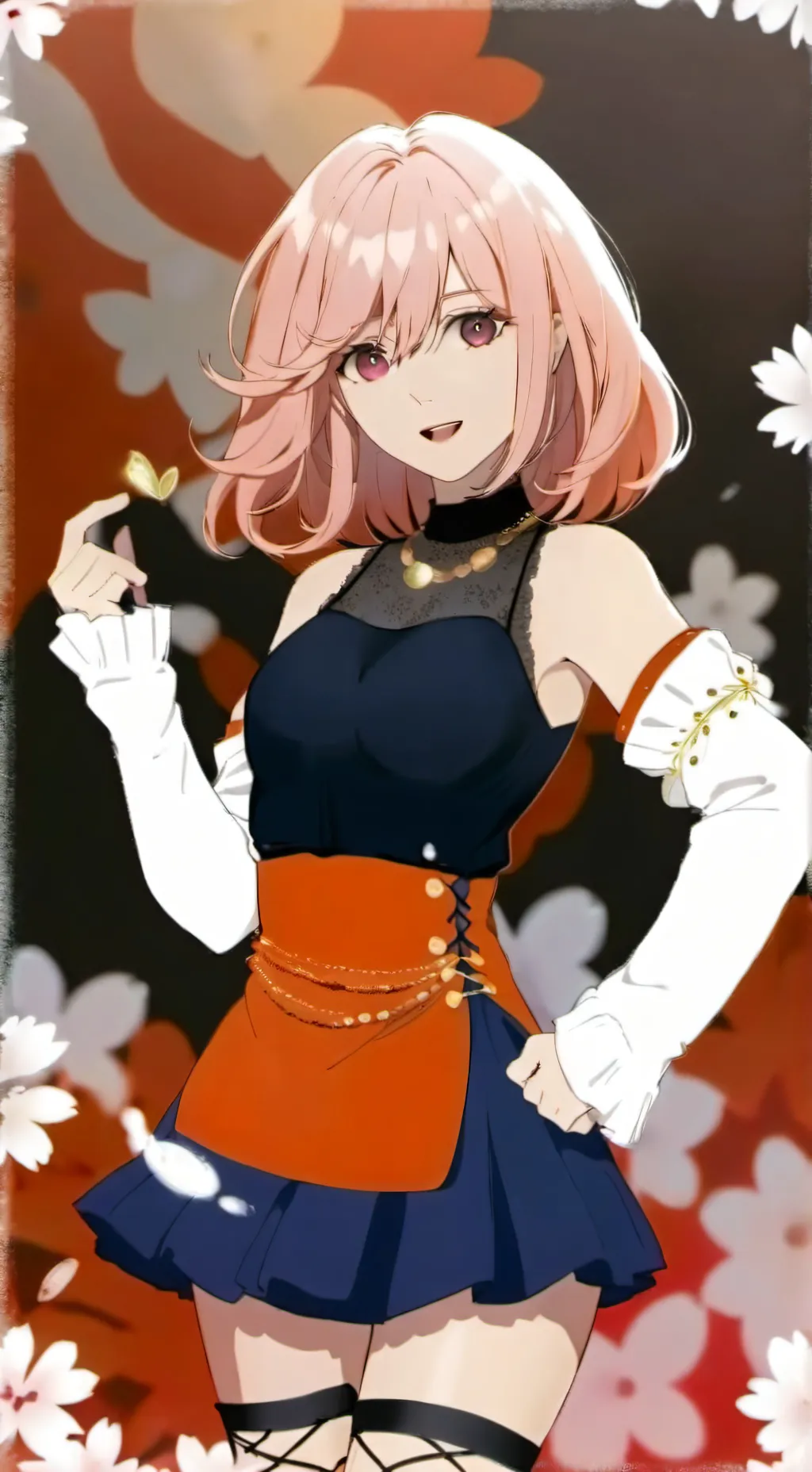 ai character: Maddie  background