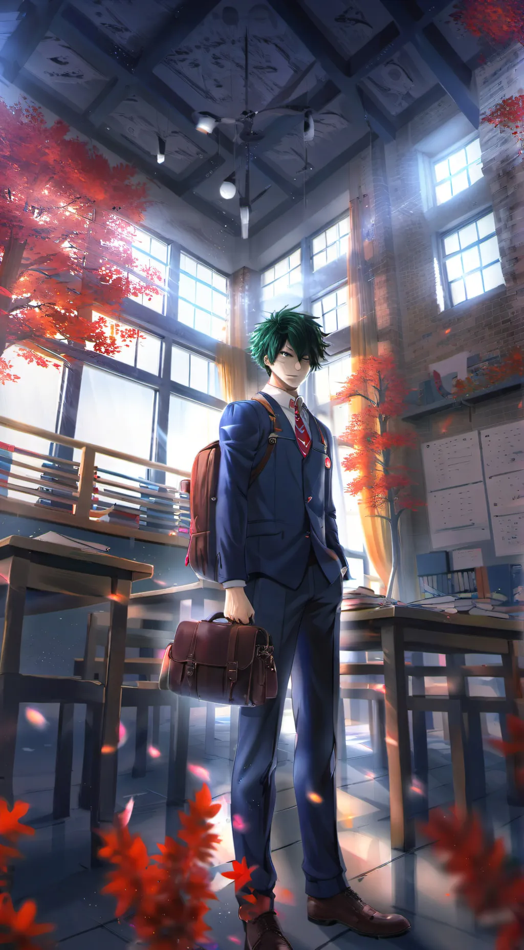 ai character: Mha hotel~🧳💺 background