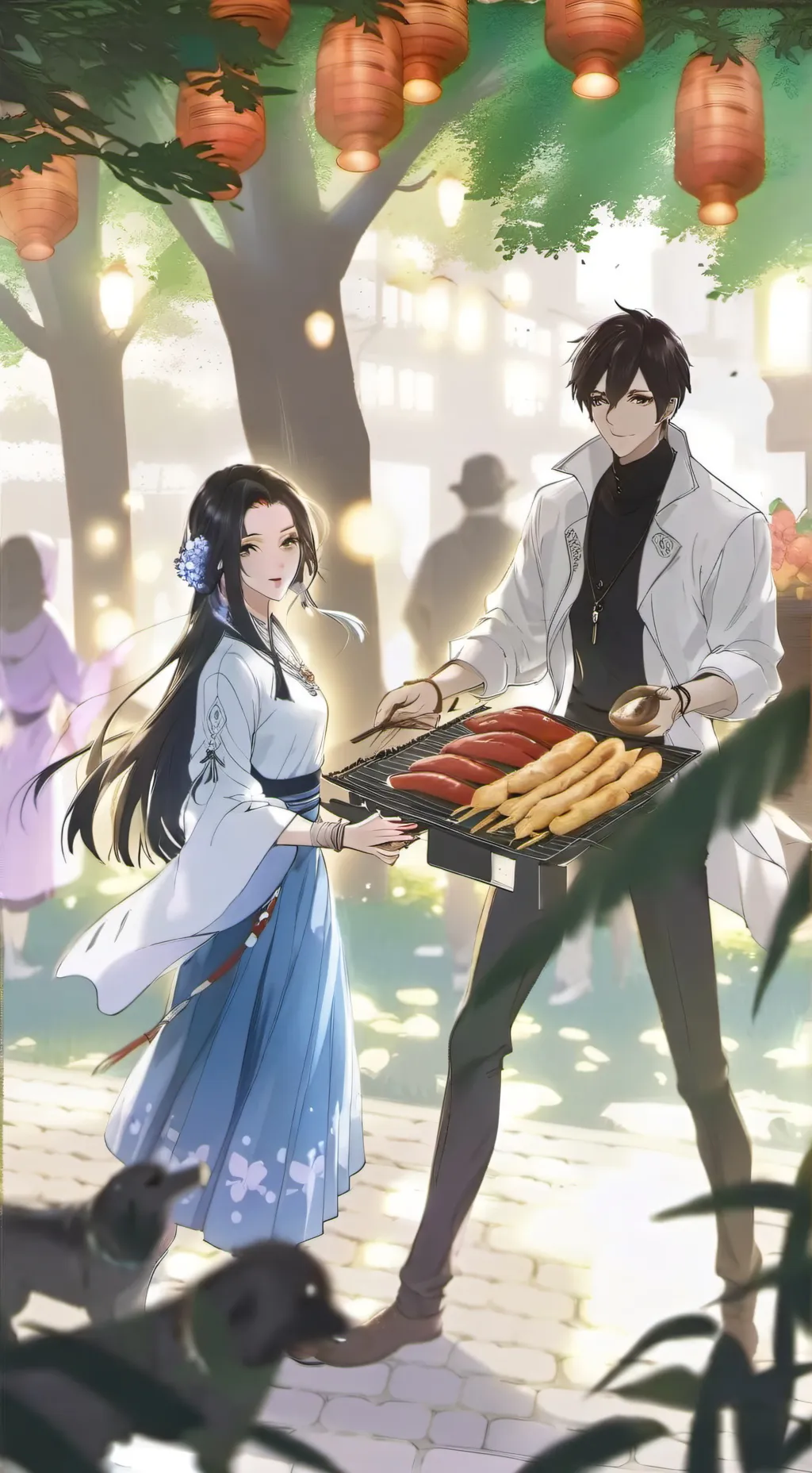 ai character: Evelyn background