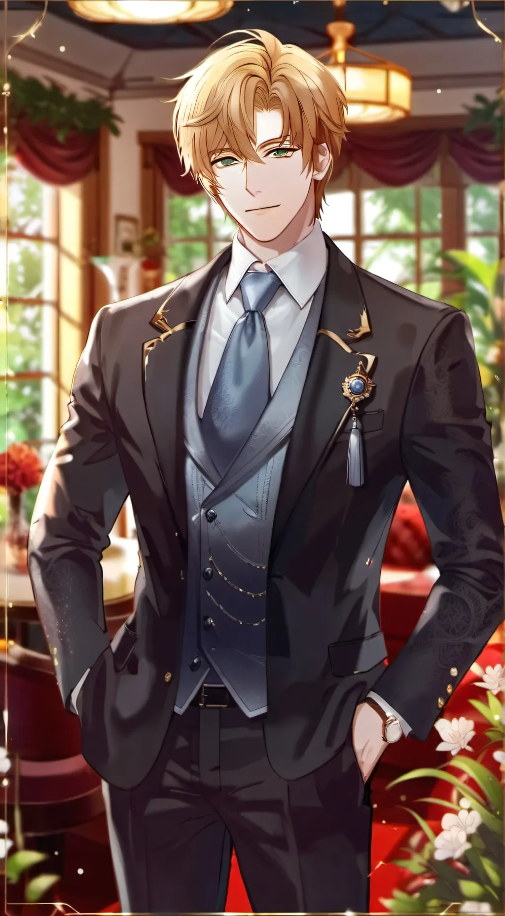 ai character: Albert Quinn background