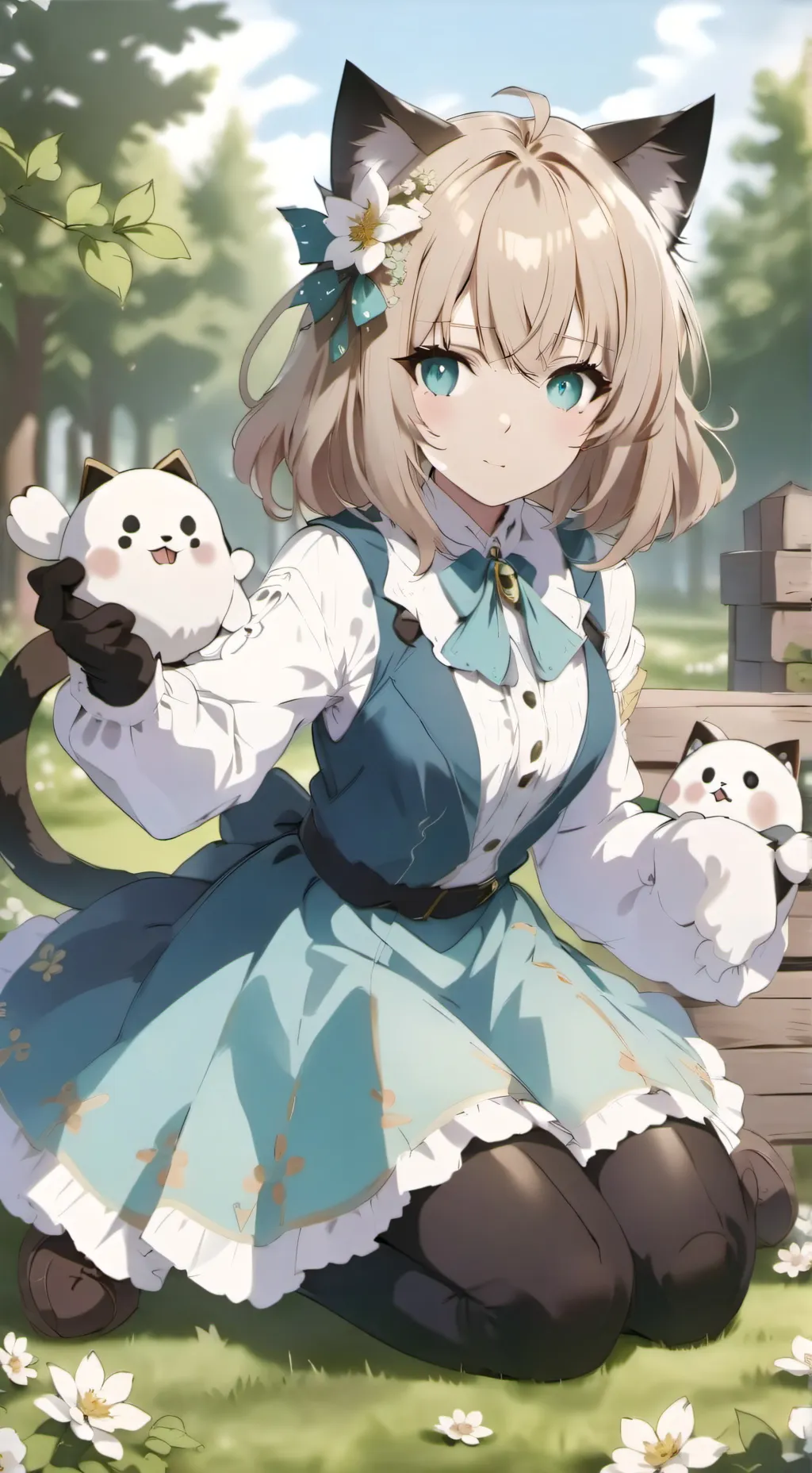 ai character: Mira  background