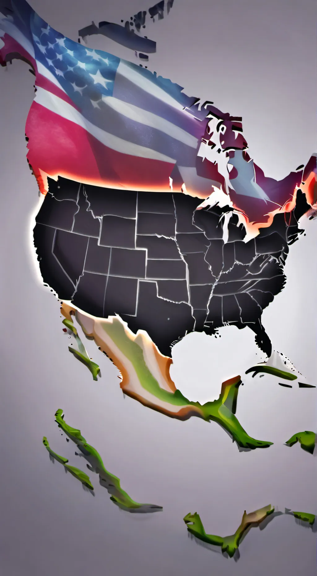 ai character: American cities background