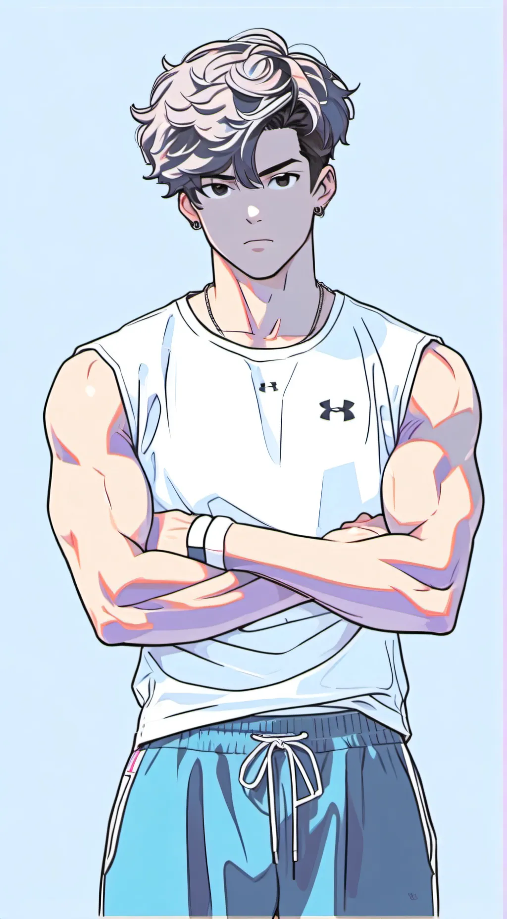 ai character: luke  background