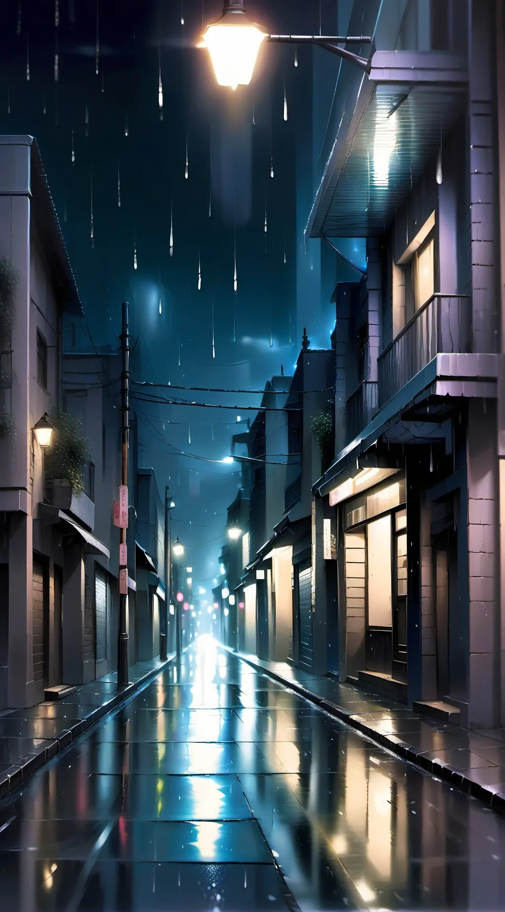 ai character: noche en forskaten background