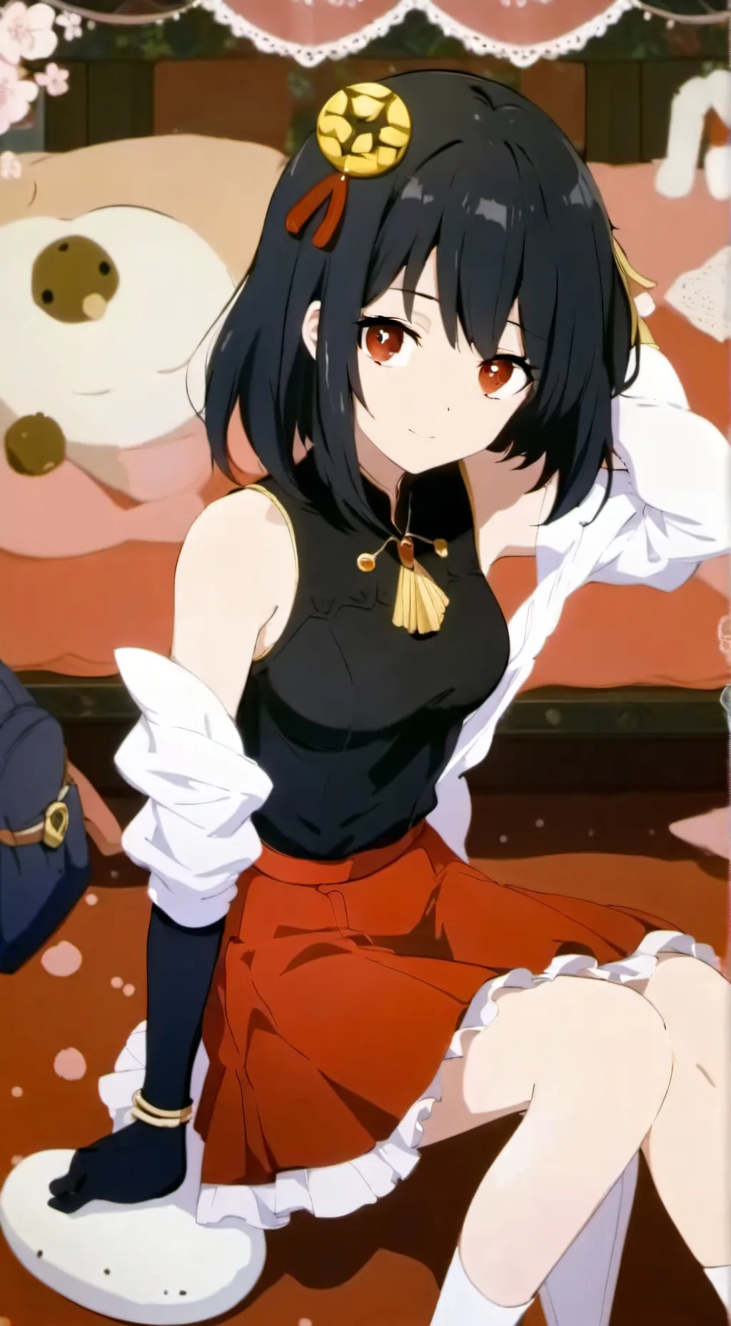 ai character: Léa background