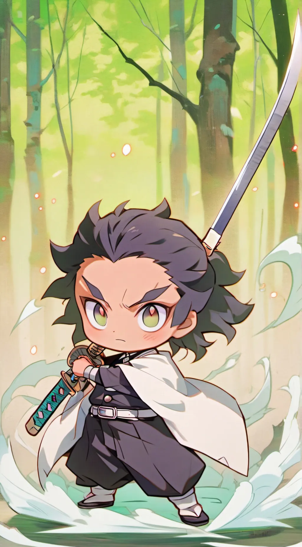 ai character: démon sleyer background