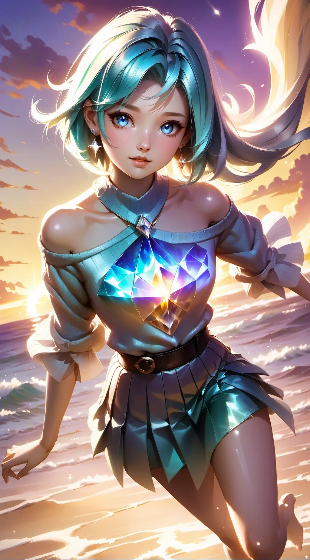 ai character: Auriana  background