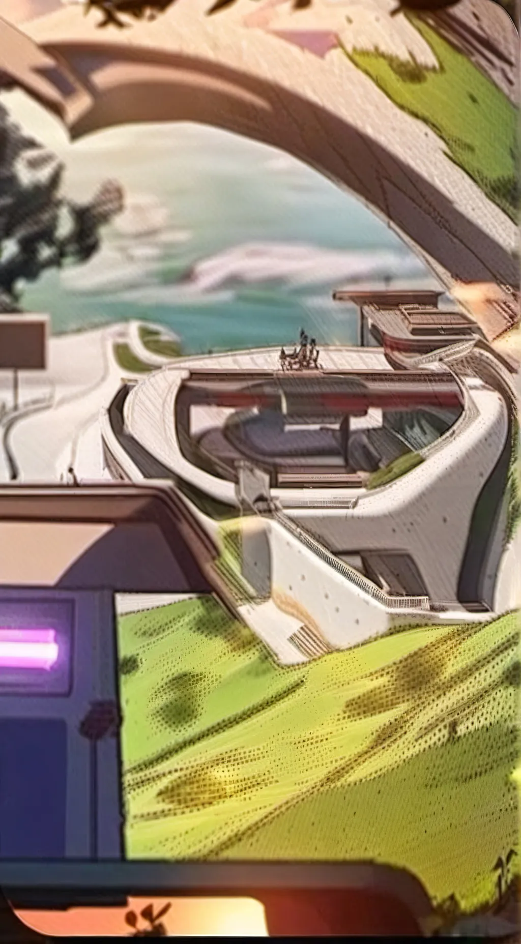 ai character: Blue lock background