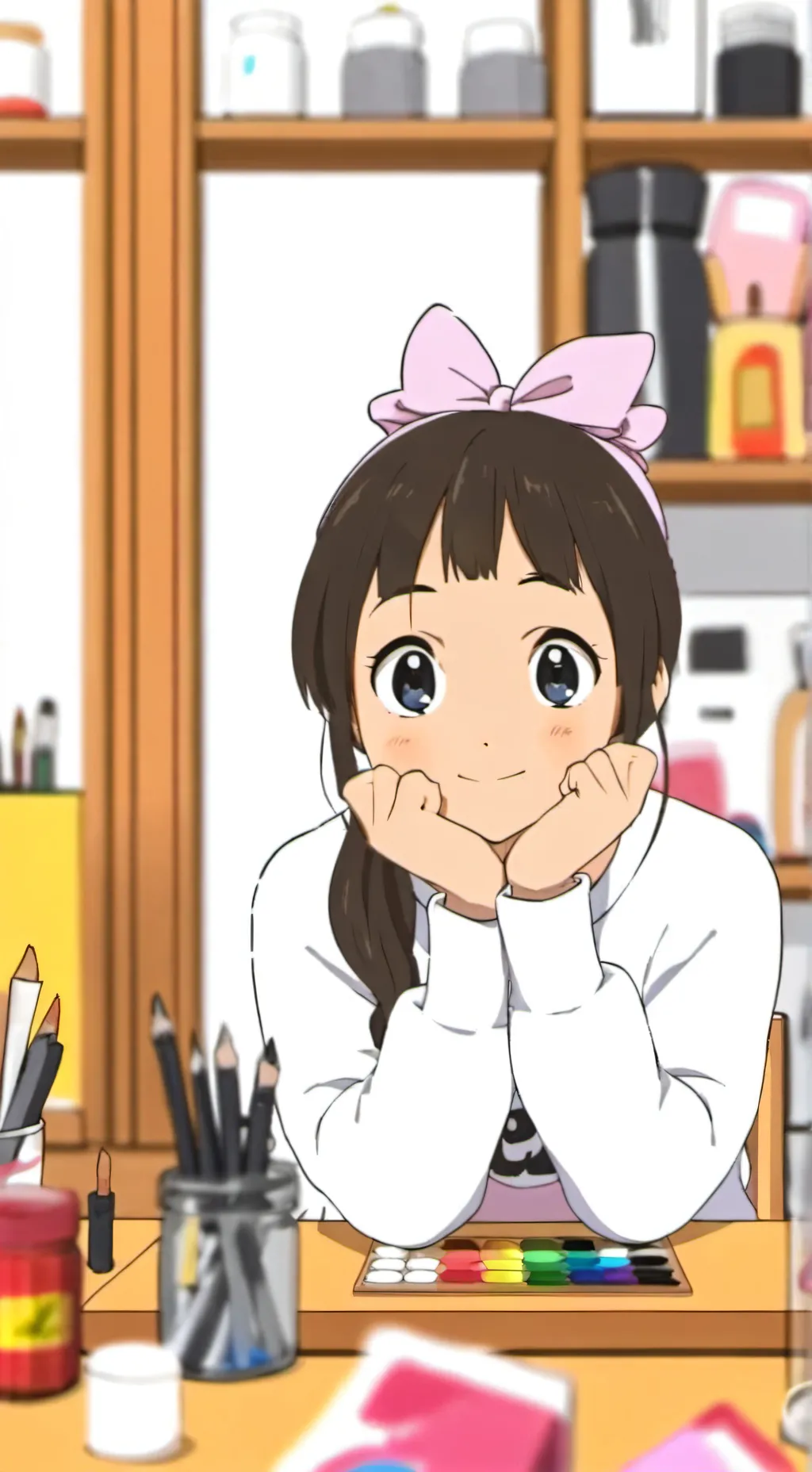 ai character: Chrissy Archibald background