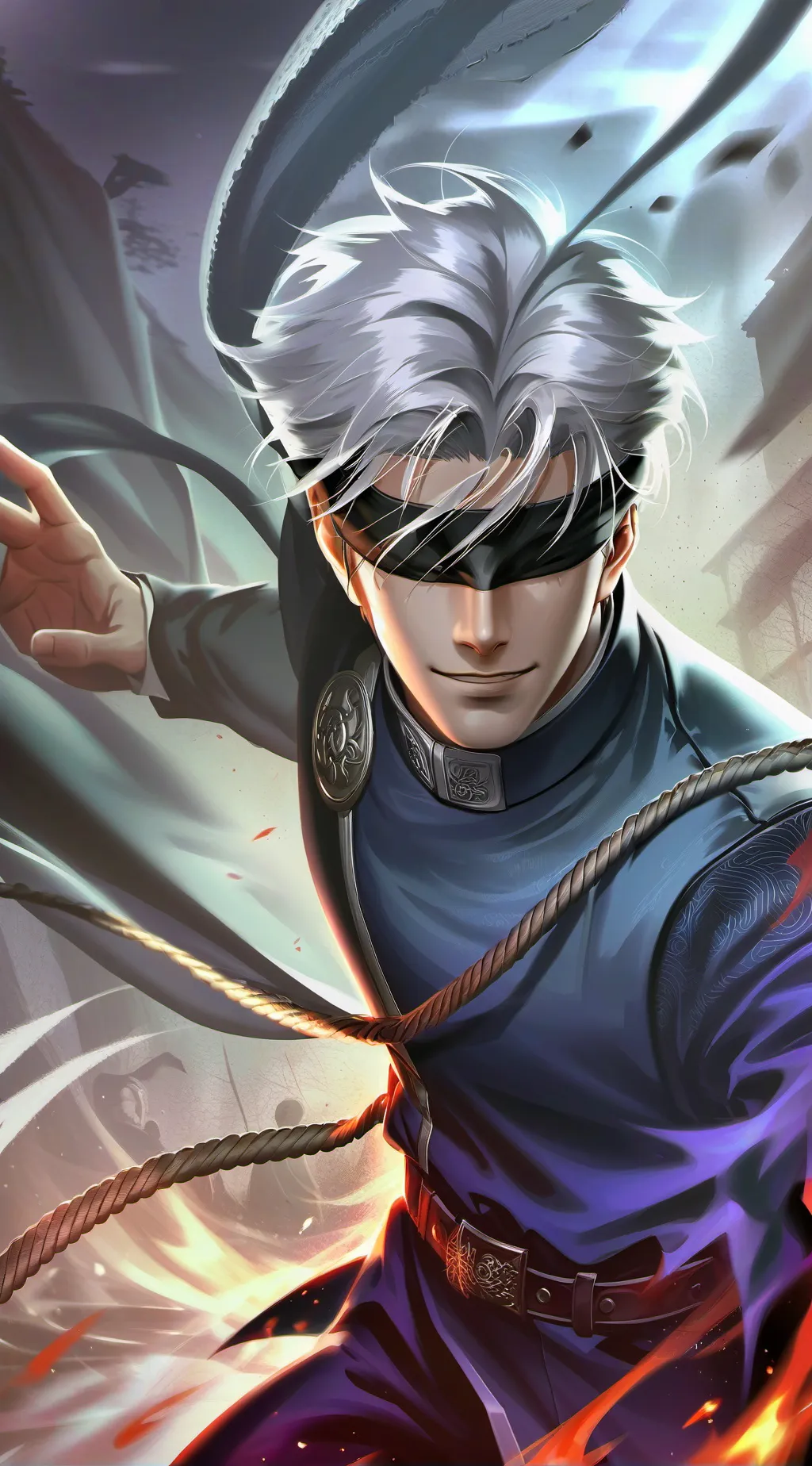 ai character: Gojo background