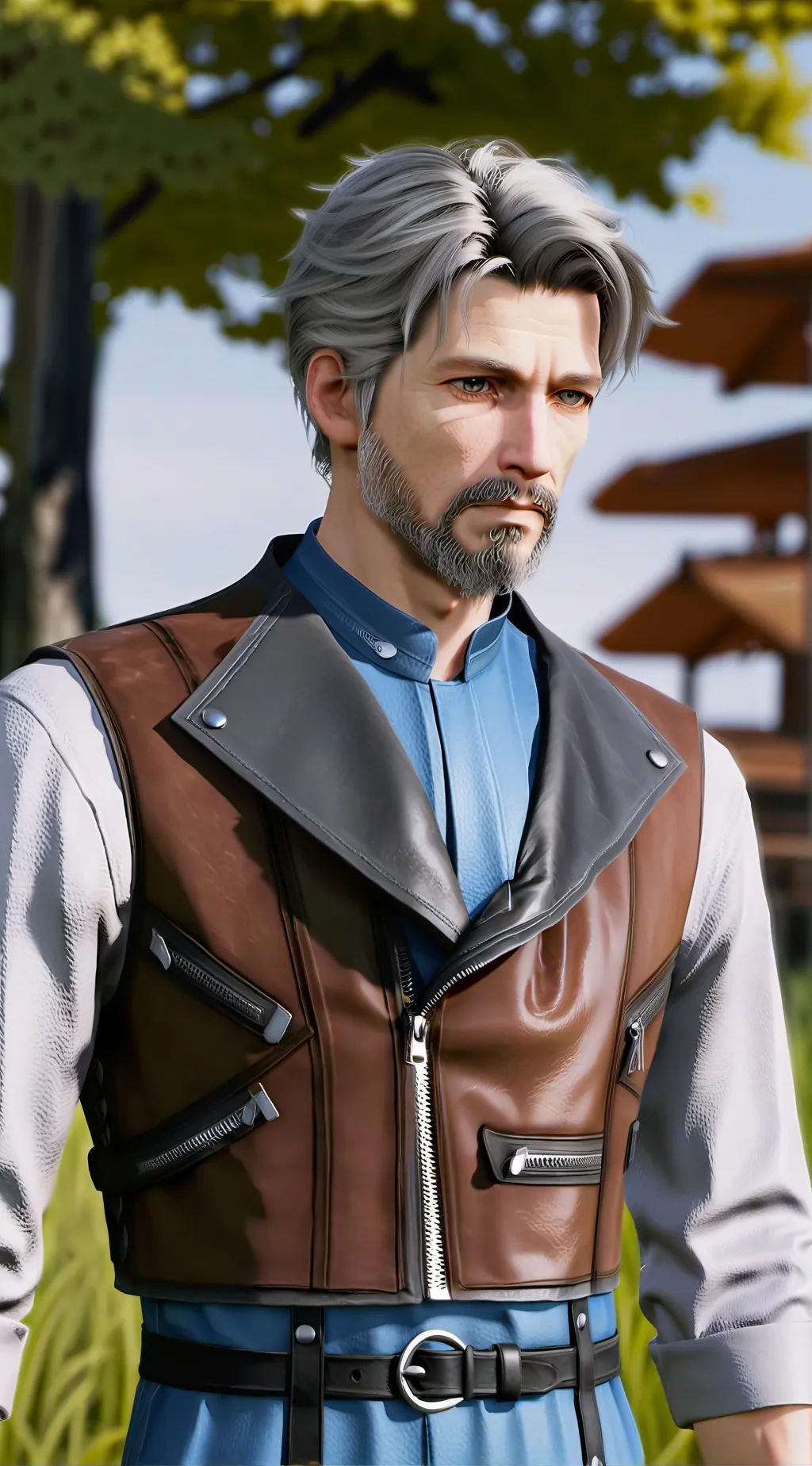 ai character: Vater  background