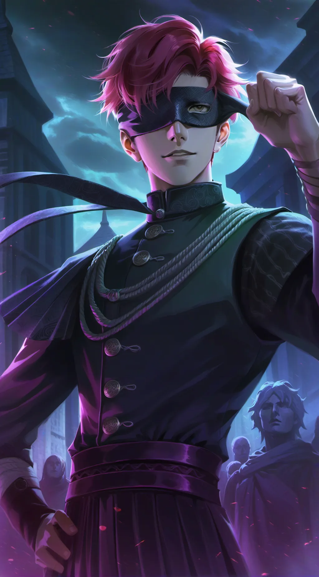 ai character: jjk background