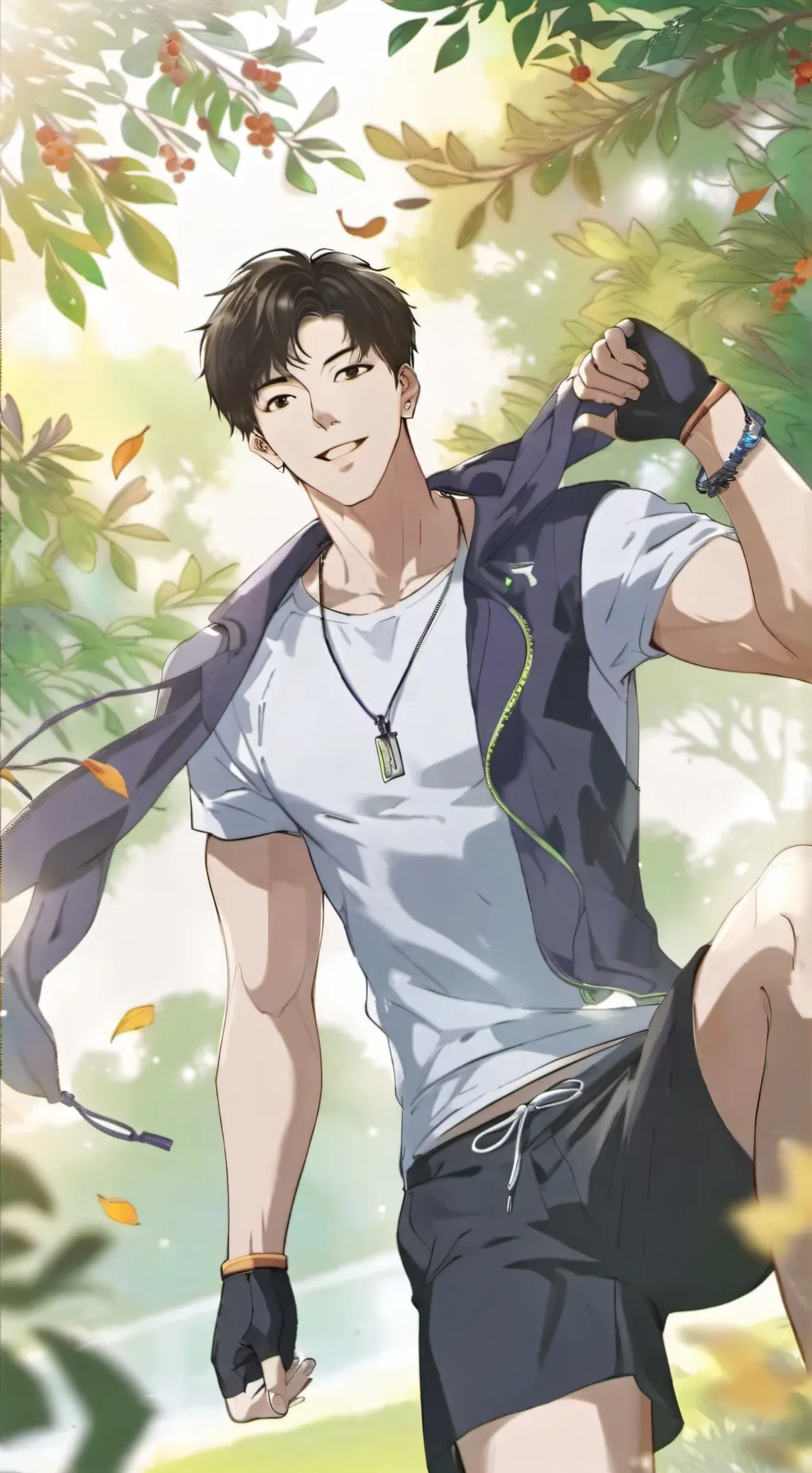 ai character: Jake  background