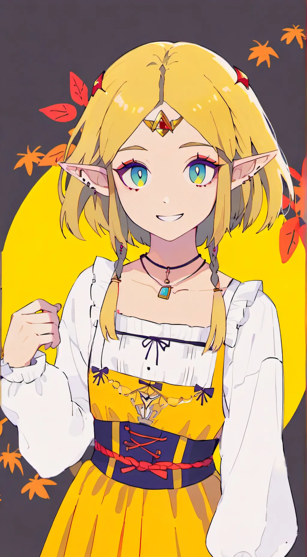 ai character: Zelda background