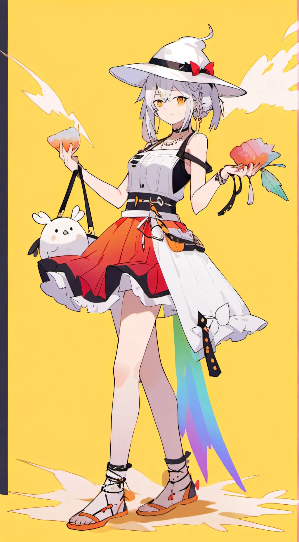 ai character: Icherry gang background