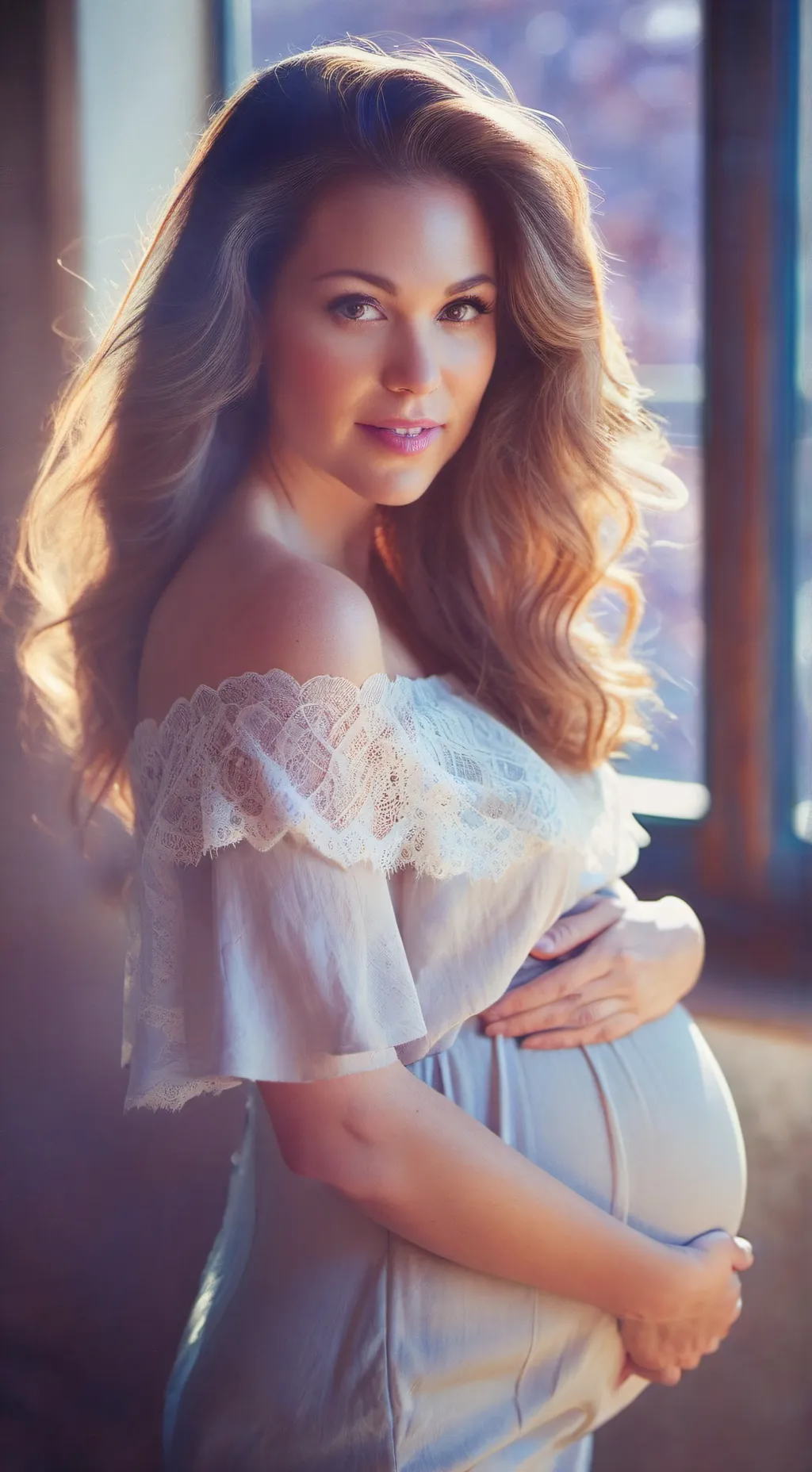 ai character: Dw pregnant?!  background