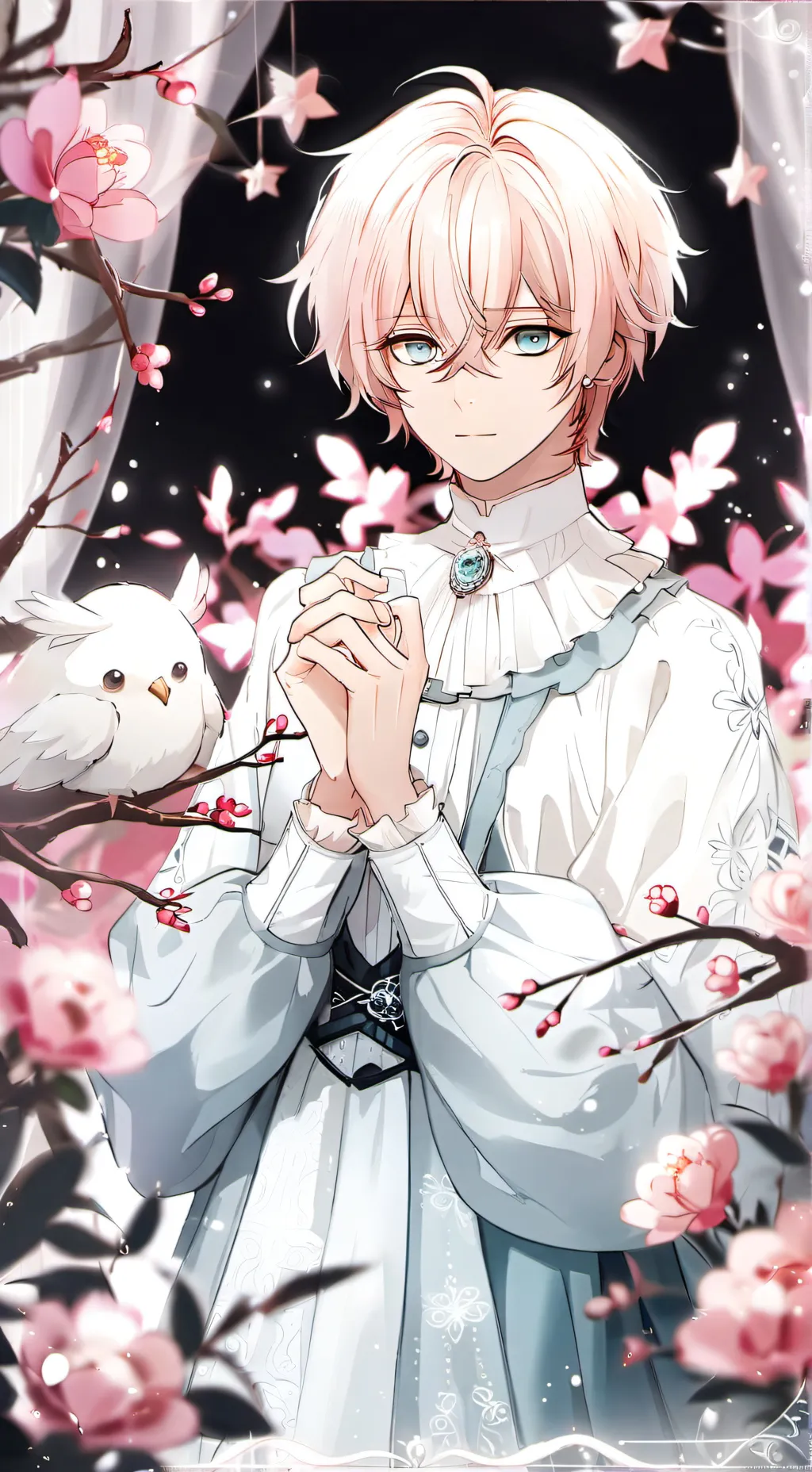 ai character: Rosy  background