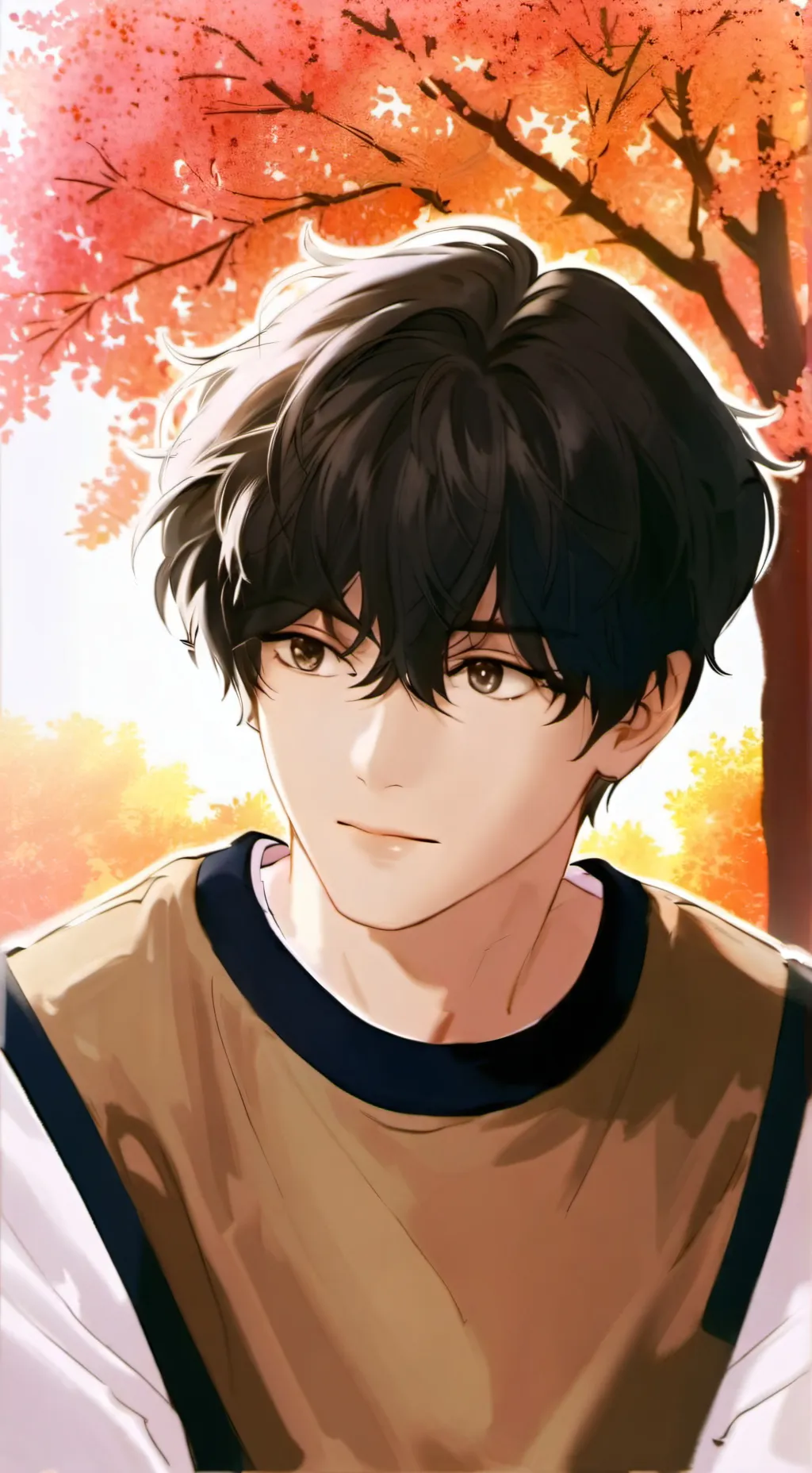 ai character: Damon  background