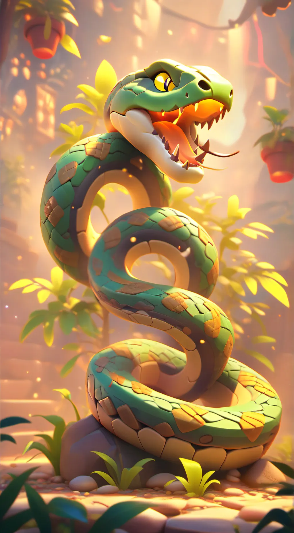 ai character: Obagiyu background