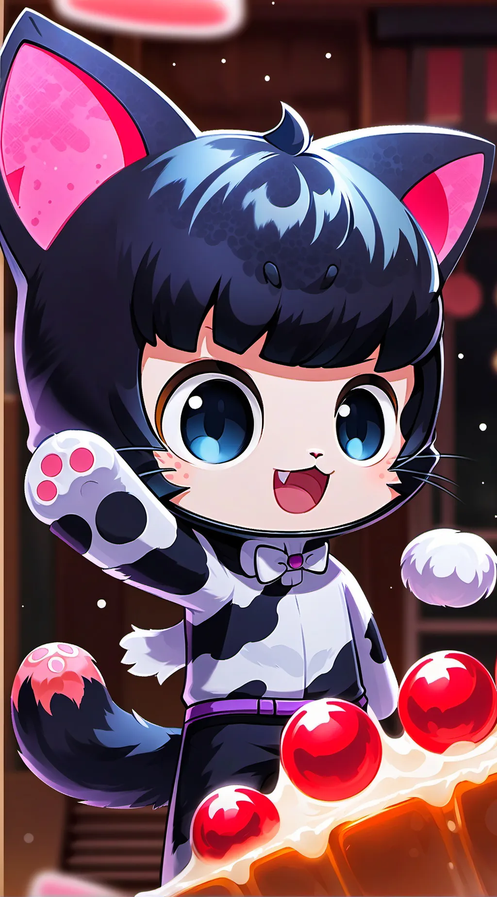 ai character: Trout Leap Spirit background