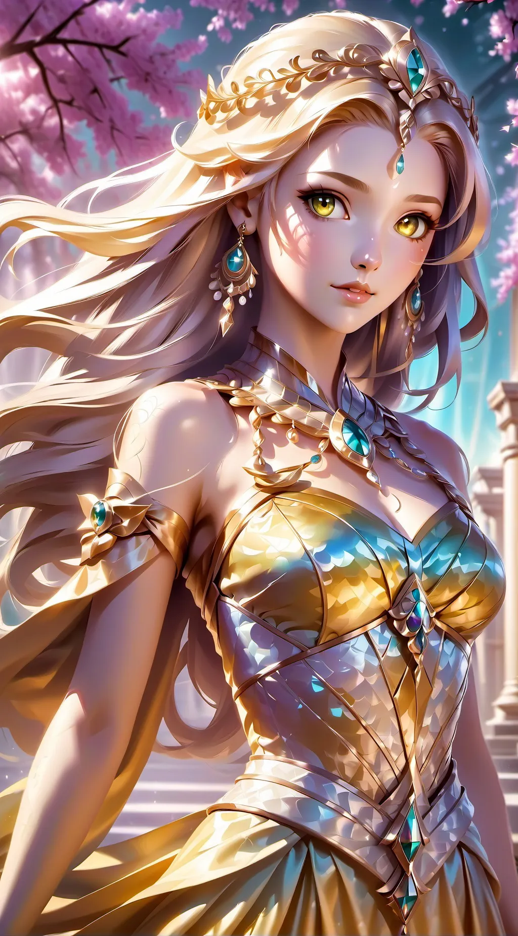 ai character: Stella background