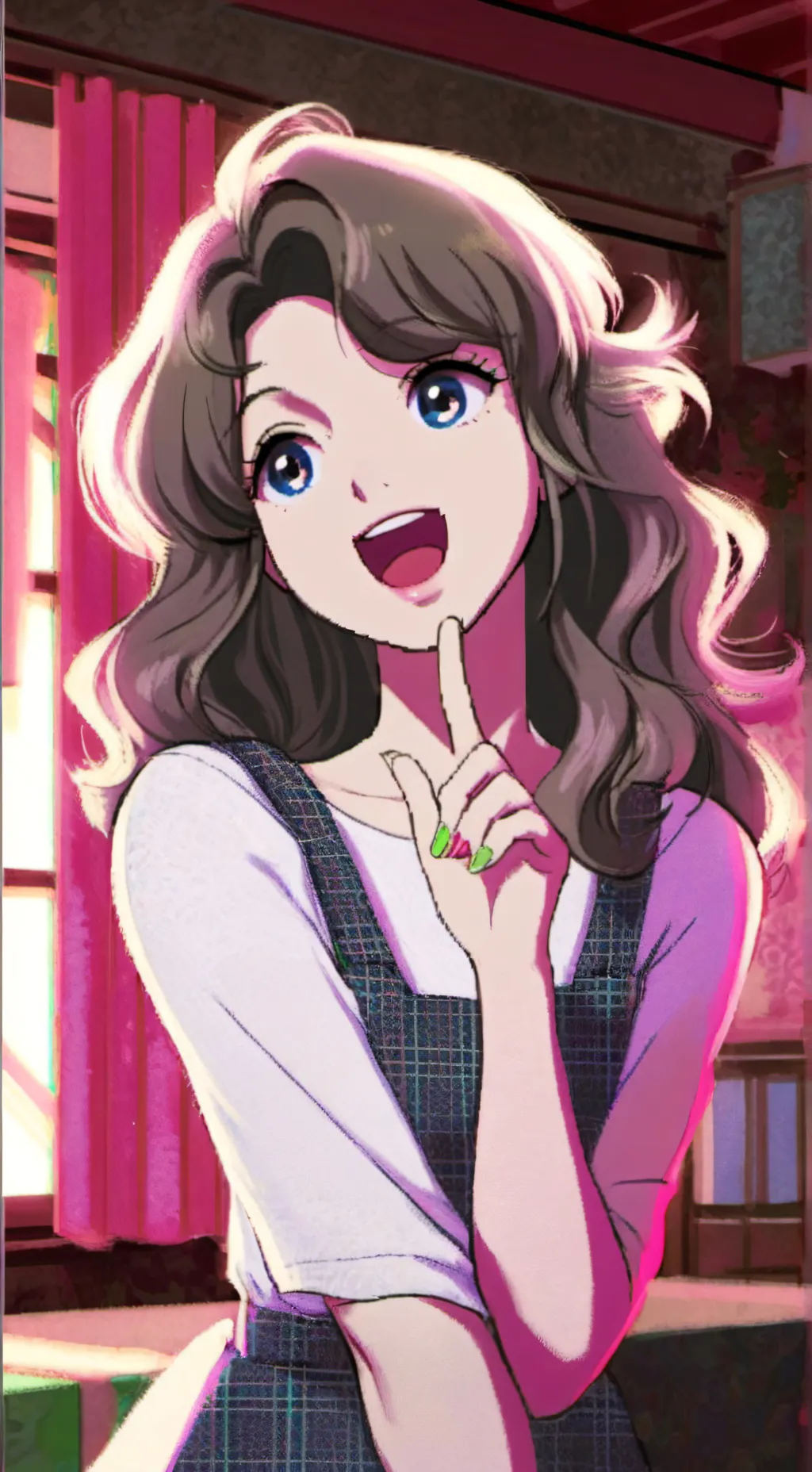 ai character: Bella background