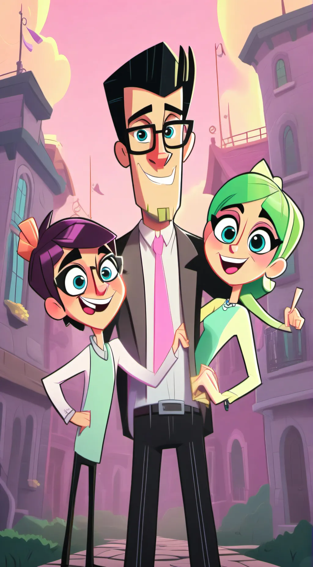 ai character: Fairly odd parents background