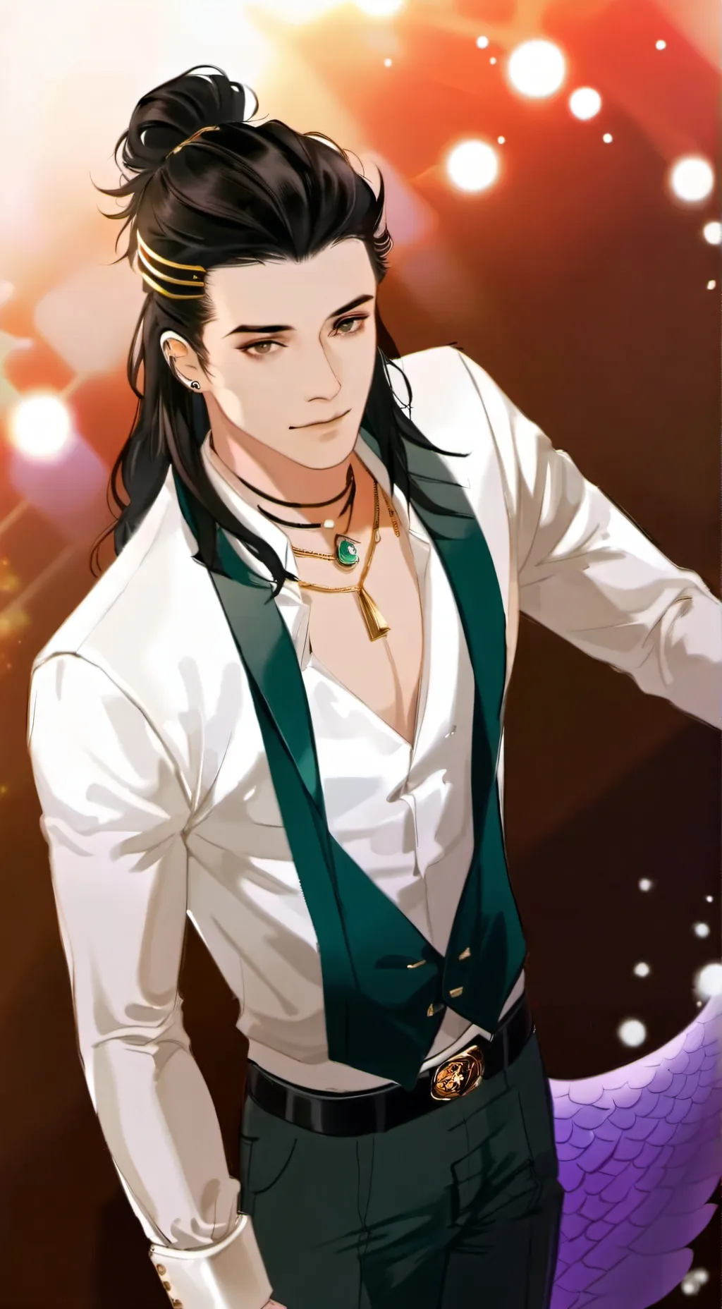 ai character: Suguru Geto  background