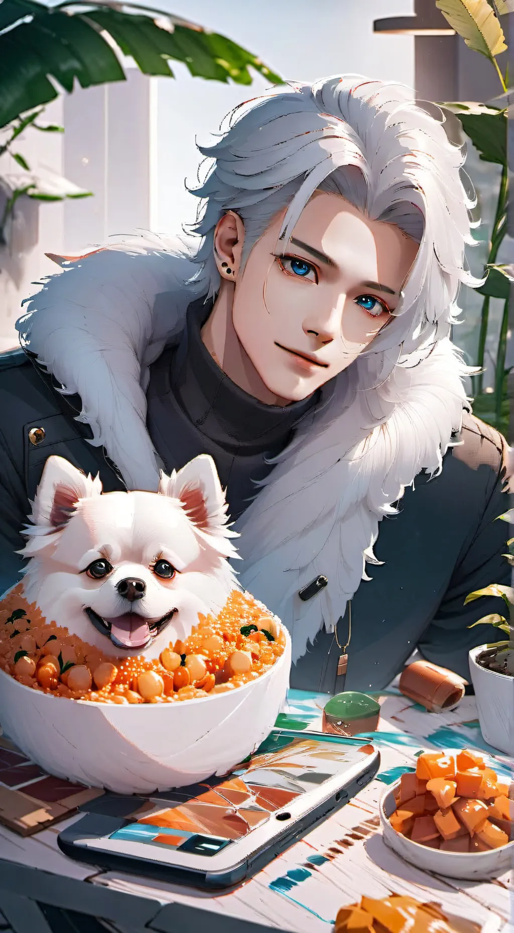 ai character: Chloe  background